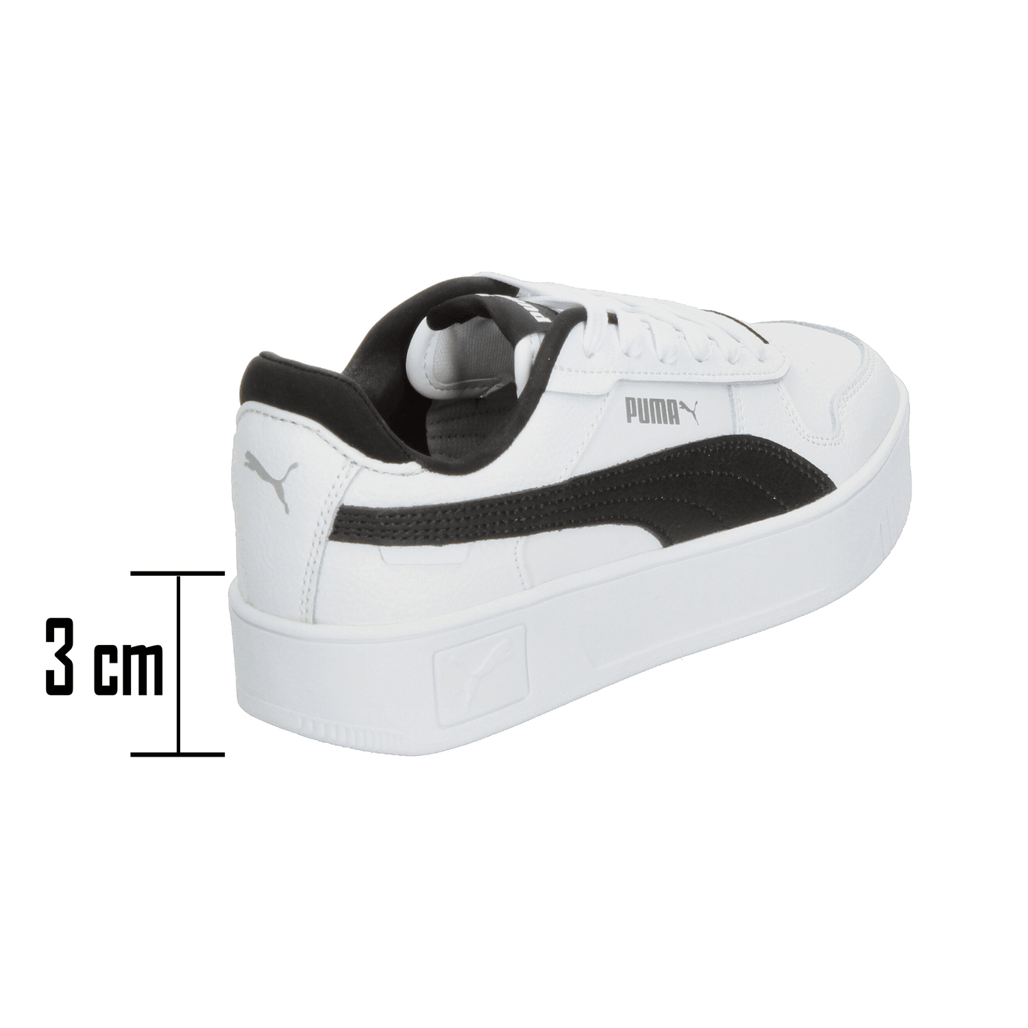 Tenis Dama Puma Carina Street Blanco Casual Mujer — imagen 4
