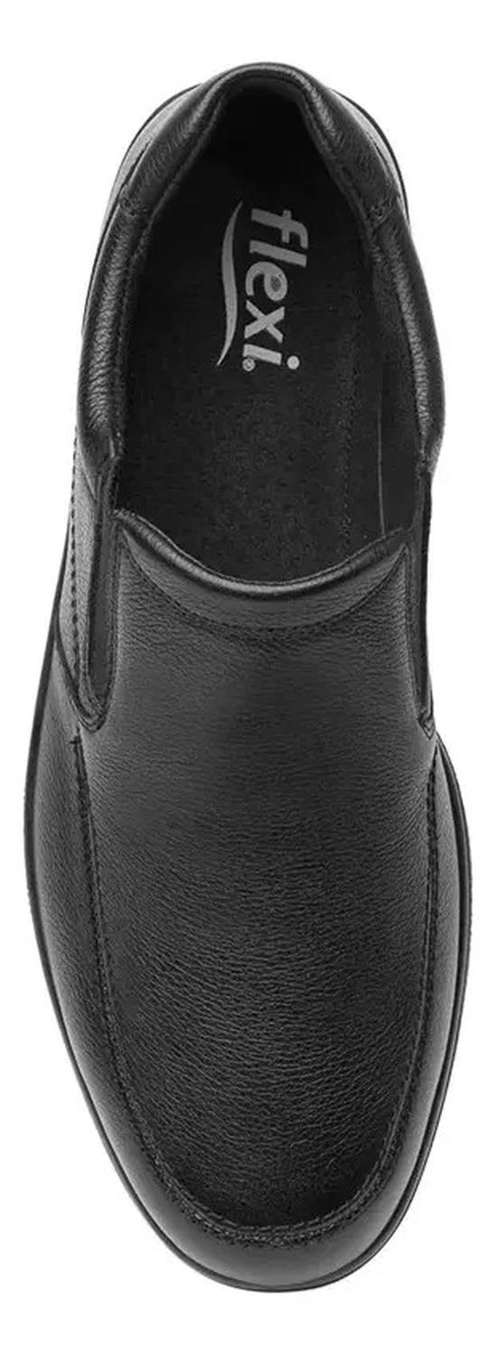 Flexi Marcel 91608 Hombre Adultos Mocasín Clásico Negro Liso 26 Mx — imagen 3