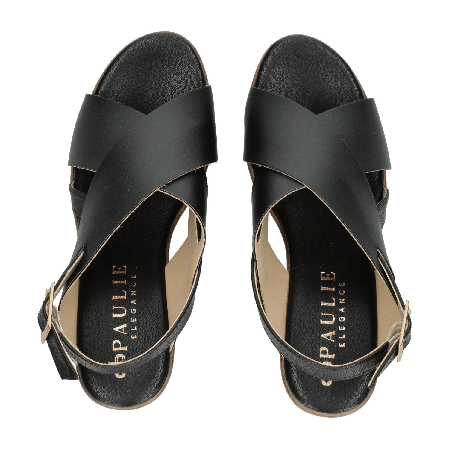 Sandalias Paulie Dama Casual Negro Mujer — imagen 10