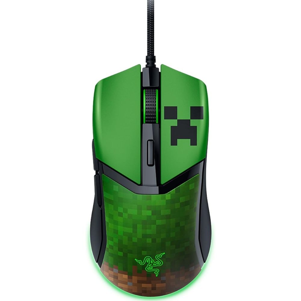Mouse Alambrico Razer Cobra - Minecraft Edition — imagen 2