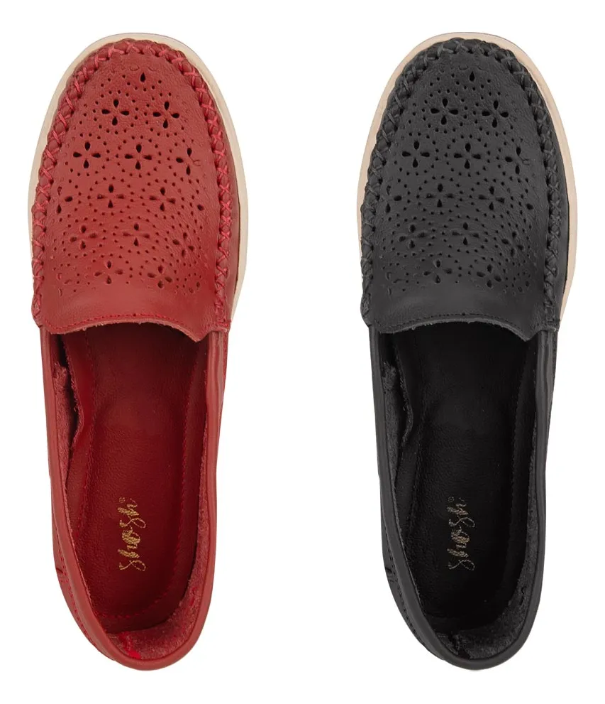 Mocasin Shosh Dama Guante Piel Napa Kit 2 Pares 1319250 — imagen 9