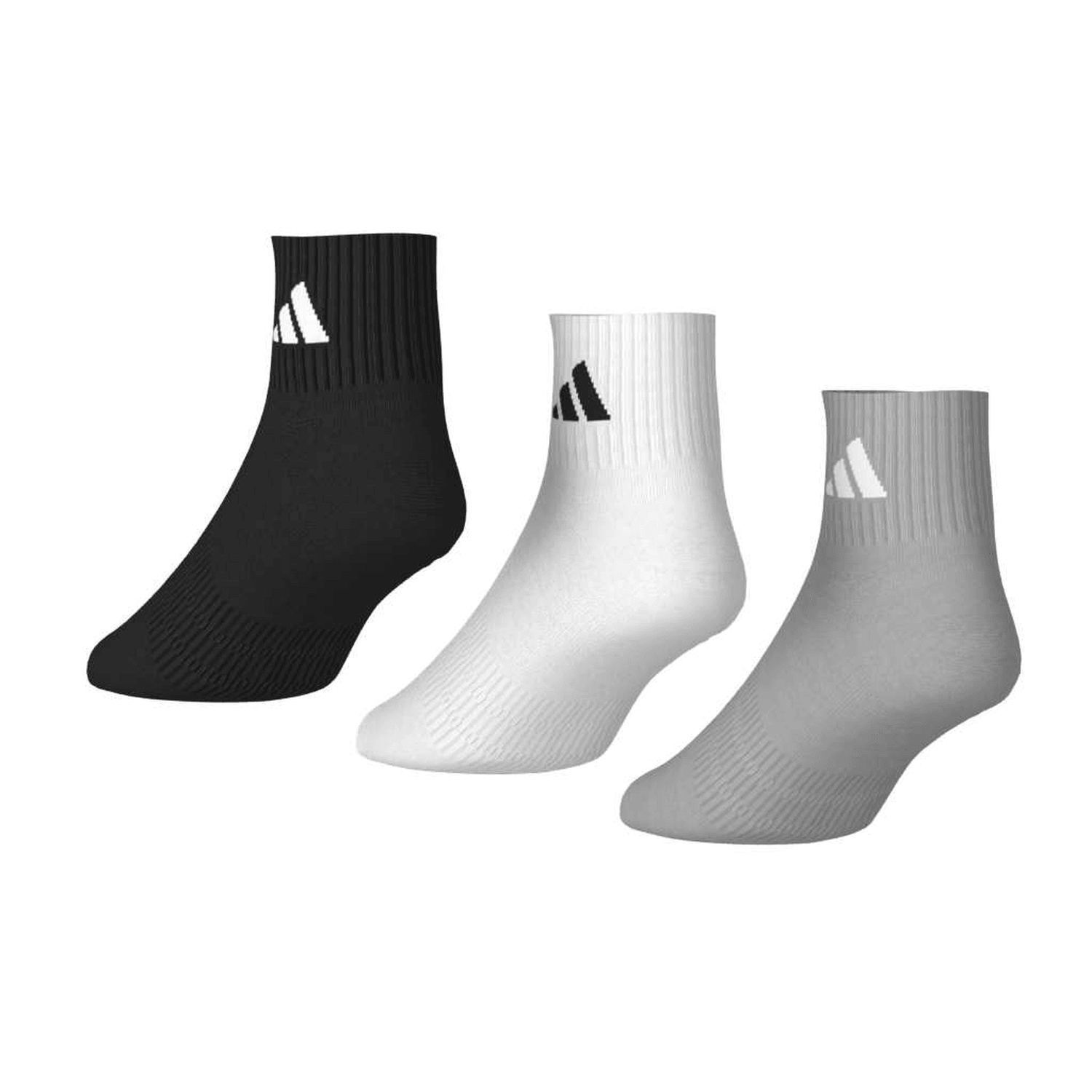 Calcetines Adidas Neutros Deportivos 3 Pares Tobillo Multicolor Unisex — imagen 8