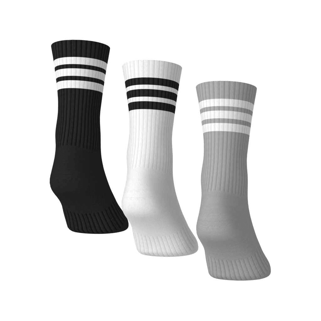Calcetas Adidas Unisex 3 Pares Acolchados Largos Multicolor — imagen 16