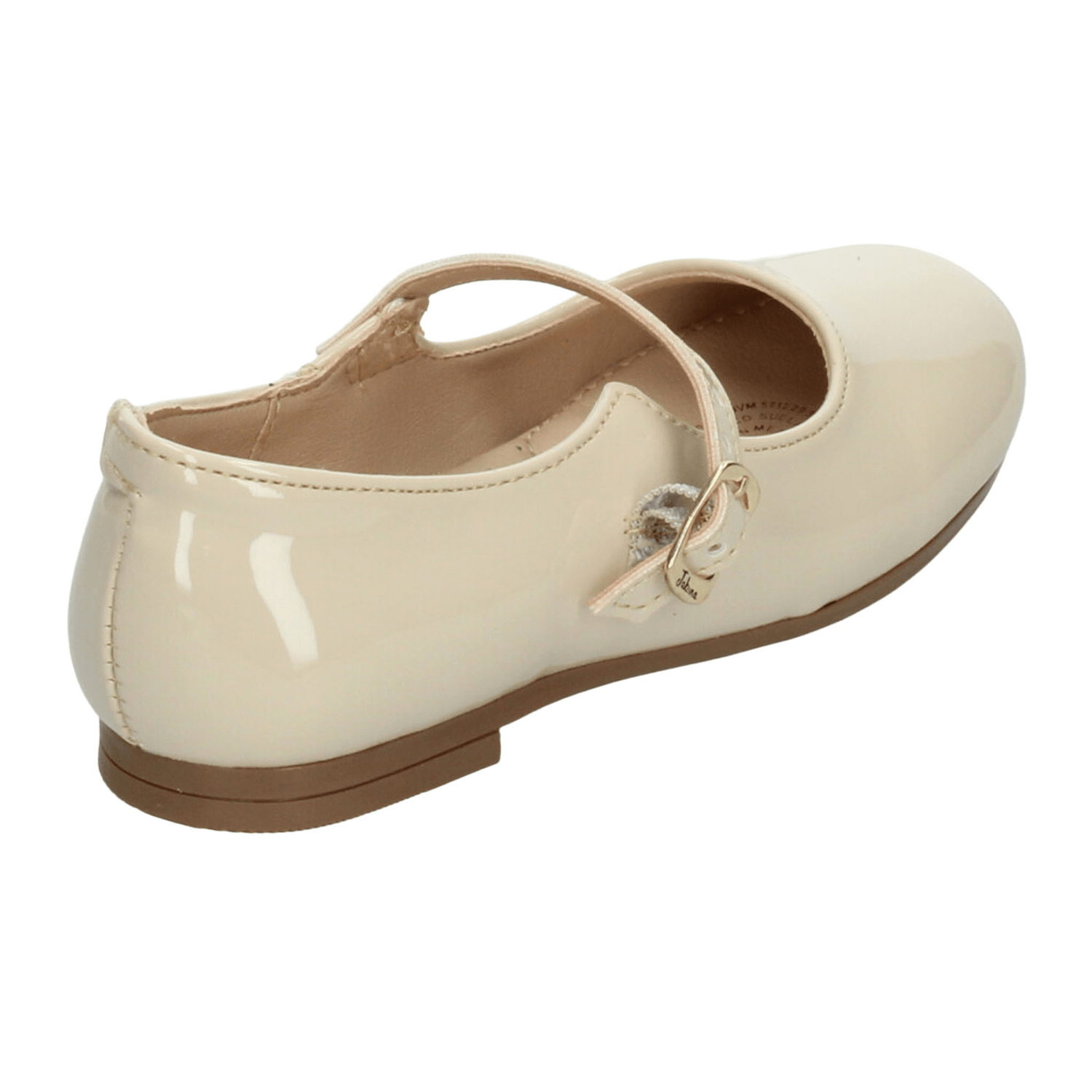 Flat Jakuna Niña Beige Casual Mary Jane Hebilla Infantil T18-22 — imagen 4