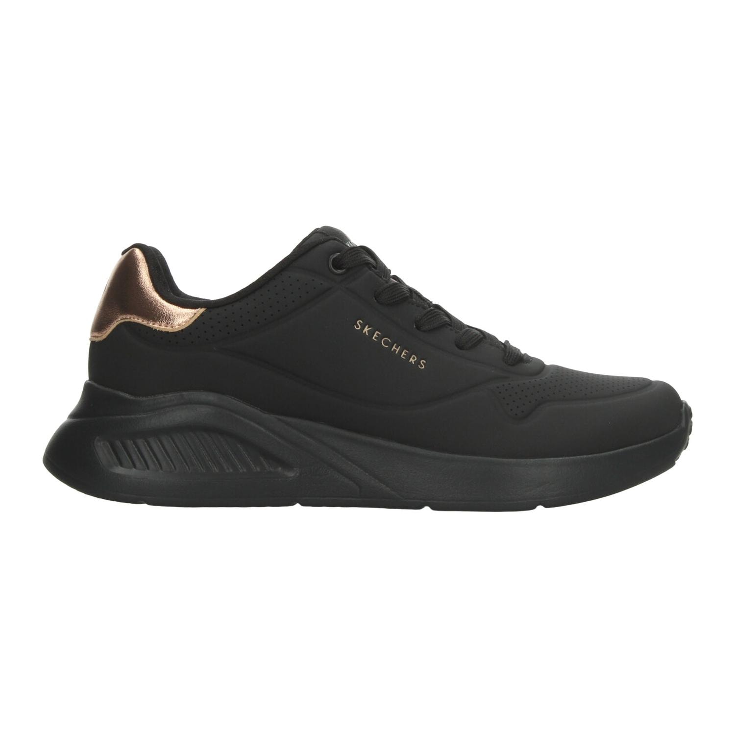 Tenis Skechers Uno Lite Dama Casual Negro Mujer — imagen 1