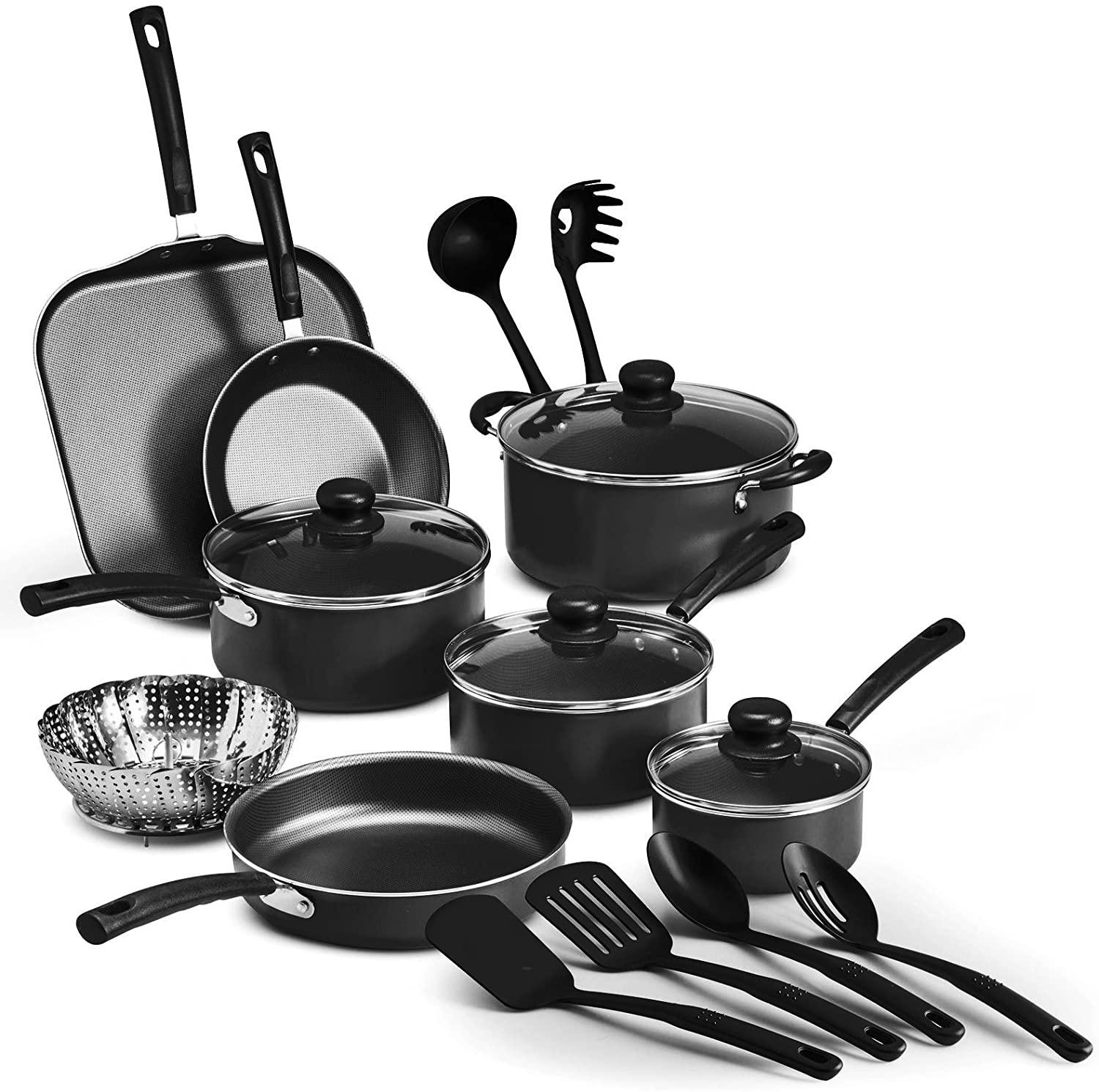 Bateria De Cocina Sartenes Tramontina Primaware 18 Piezas — imagen 1