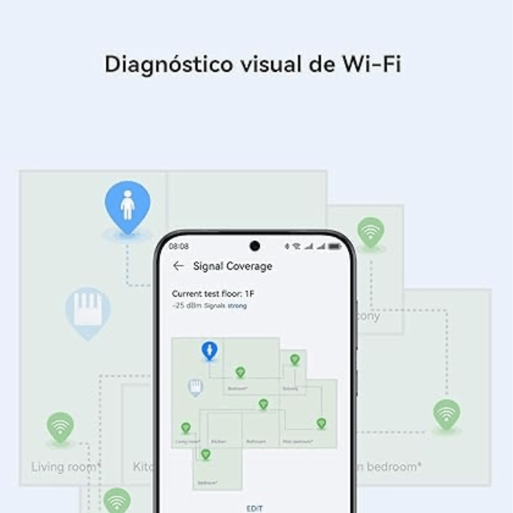 Router Inalambrico Huawei WiFi BE3 WUKUN-BE32 - Negro — imagen 5