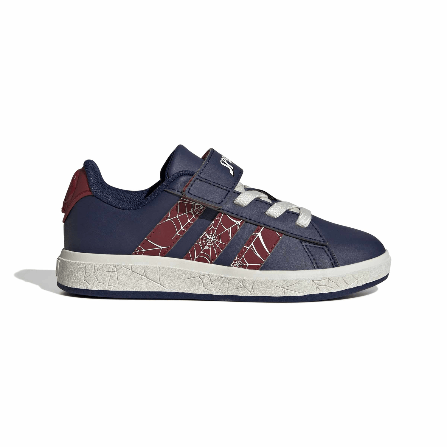 Tenis Adidas Grand Court Spider-man Niño Casual Azul Infantil T16-22 — imagen 1