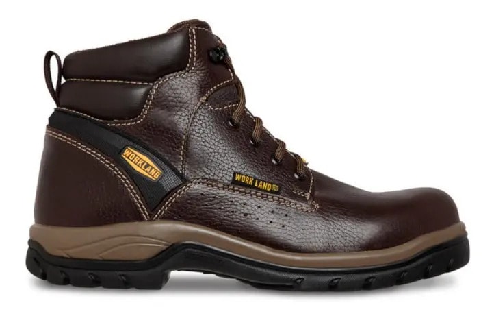 Bota Industrial Trabajo Hombre Workland 77408 Chocolate — imagen 7