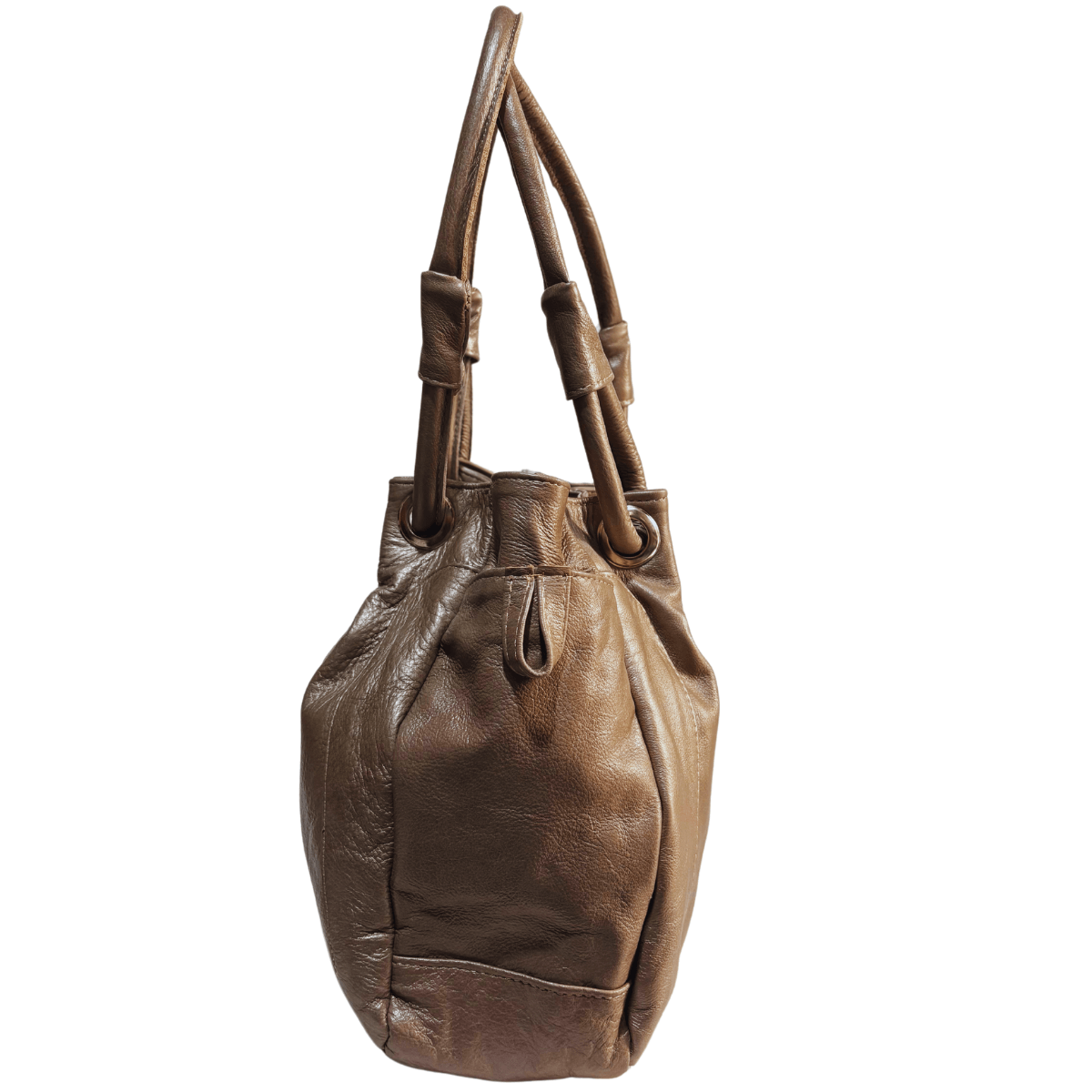 Bolsa De Piel Cuero Genuino Para Mujer Tendencia De Moda Ale — imagen 13