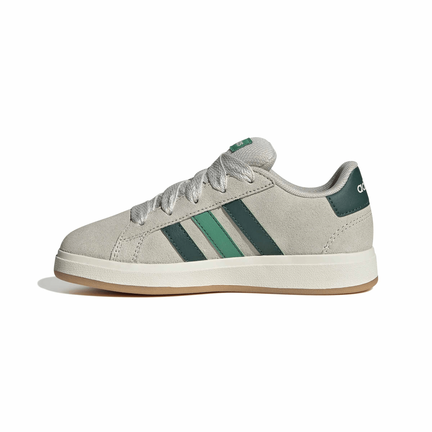 Tenis Adidas Grand Court 00s K Niño Casual Gris Infantil T22-27 — imagen 4