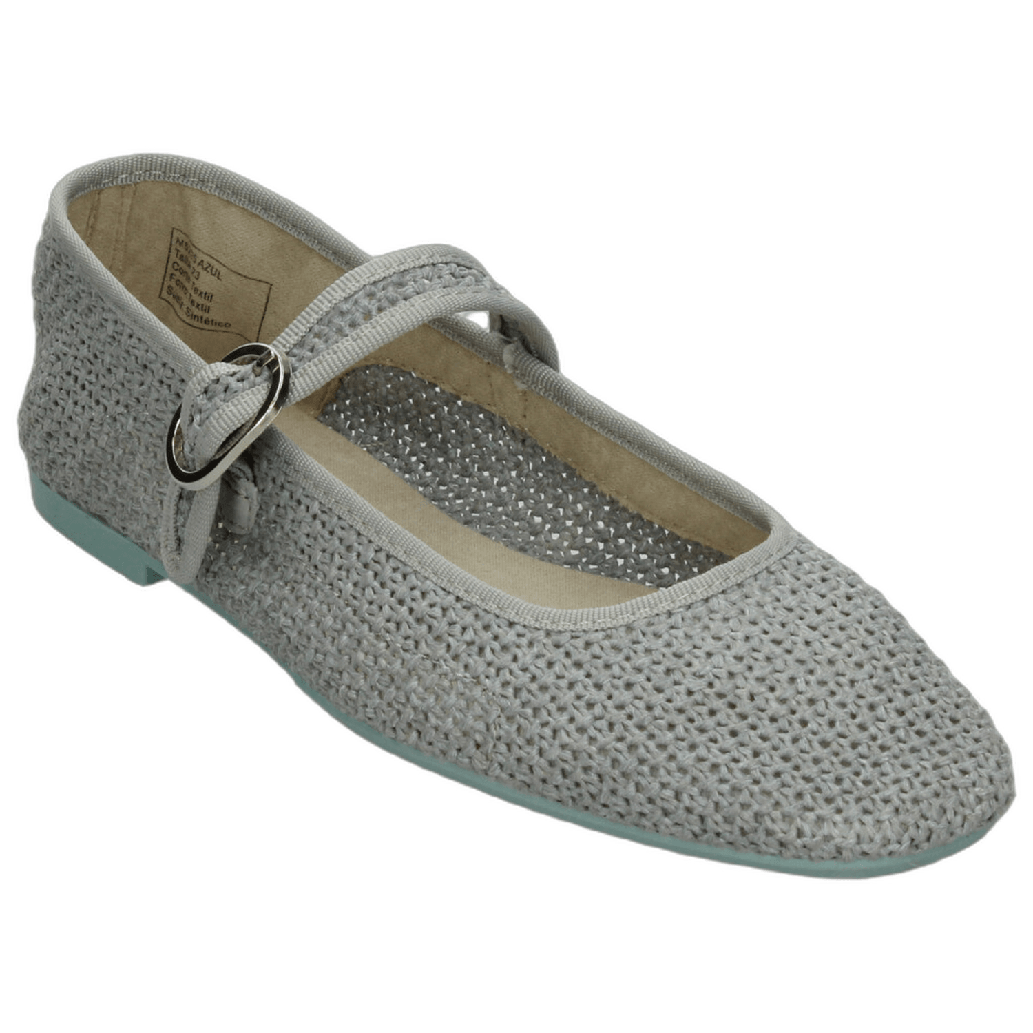 Flats Corina Dama Casual Azul Mujer — imagen 4