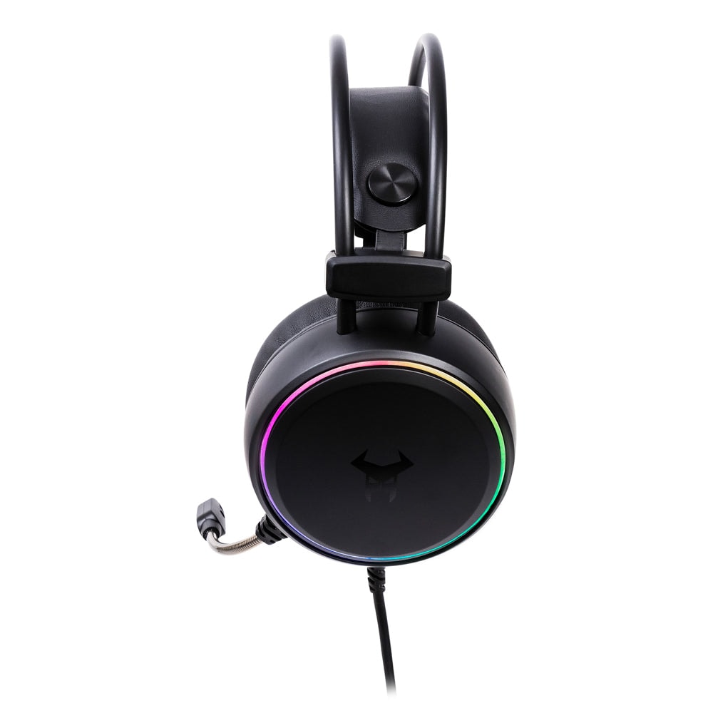 Audífonos Gamer Híbridos On ear STF Beast MSA-010: Triple conexión, Videojuegos, Micrófono ajustable, Luz, Sonido 7.1 Digital — imagen 6