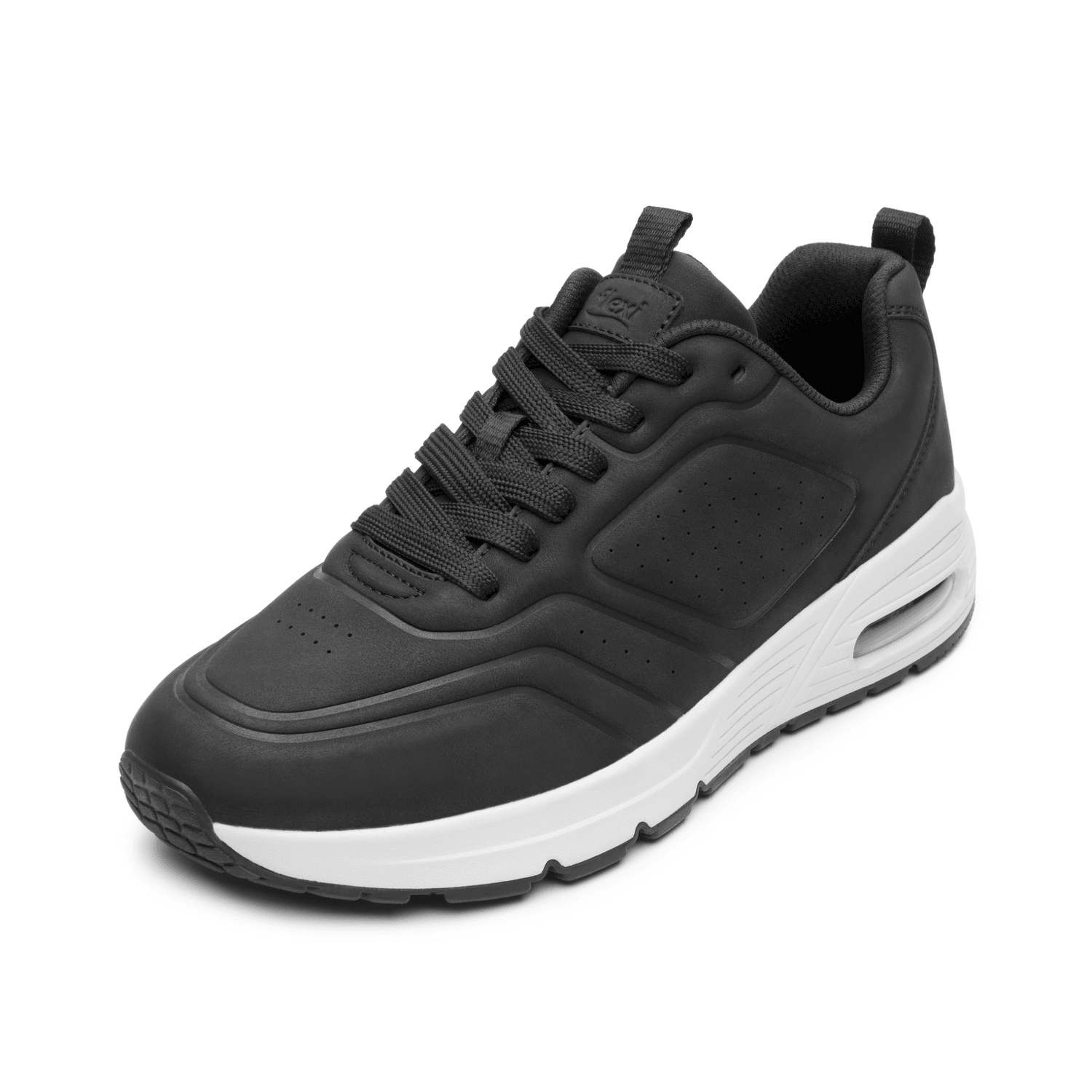 Tenis Flexi Hombre Negro Casual Para Caballero — imagen 4