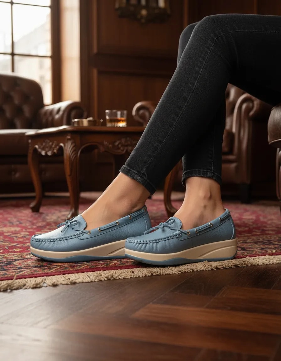 Mocasin Shosh Dama Con Moño 1075914 — imagen 7