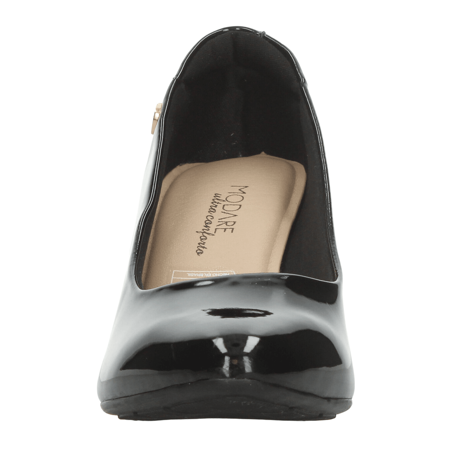 Zapatillas Modare Dama Negro Casual Charol Tacón Mujer — imagen 7