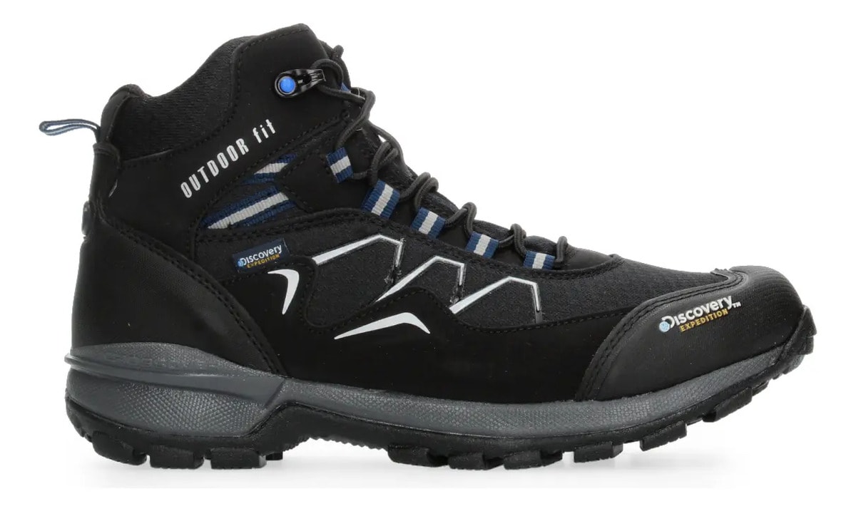 Bota Discovery Hombre Industrial Negro Caballero — imagen 10