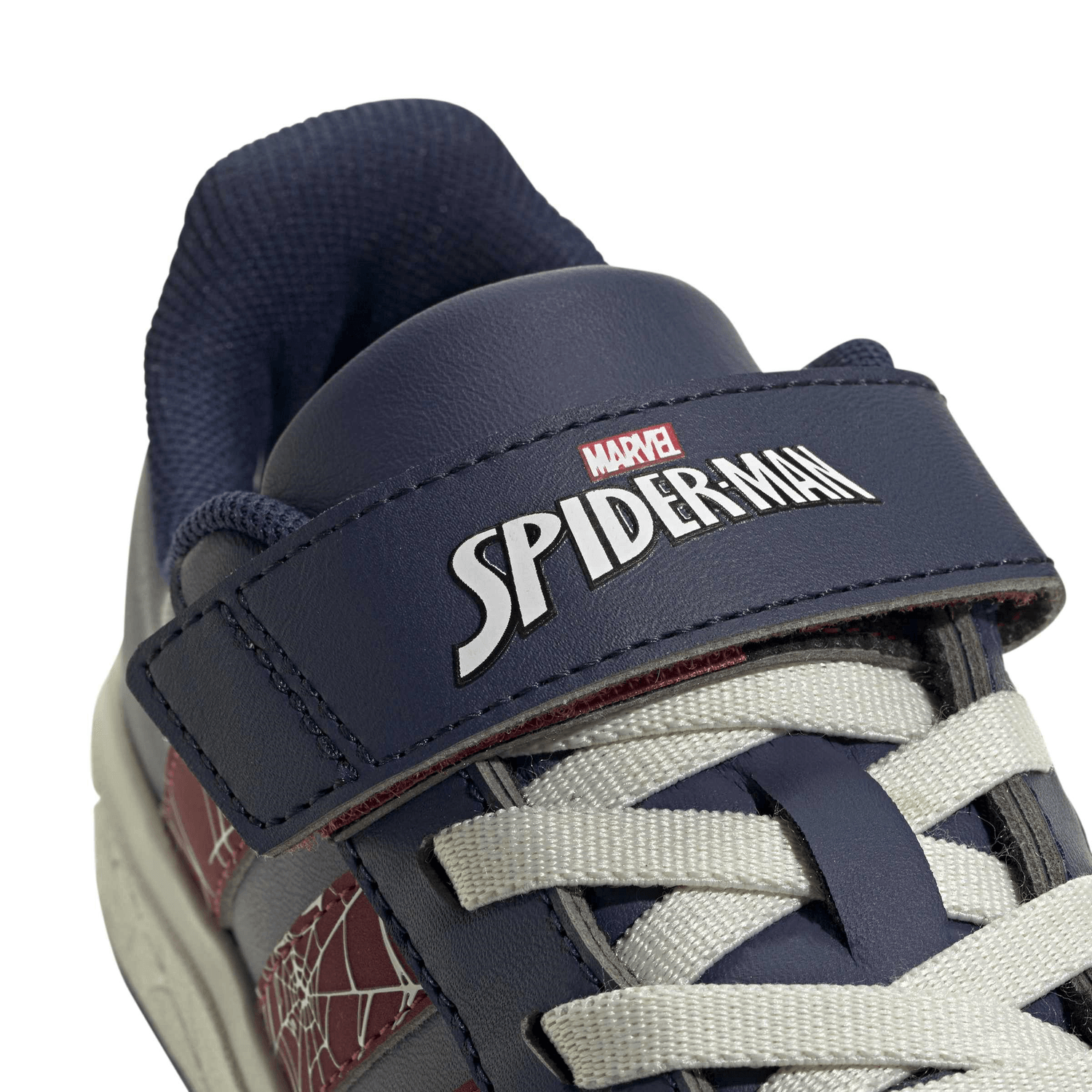 Tenis Adidas Grand Court Spider-man Niño Casual Azul Infantil T16-22 — imagen 5