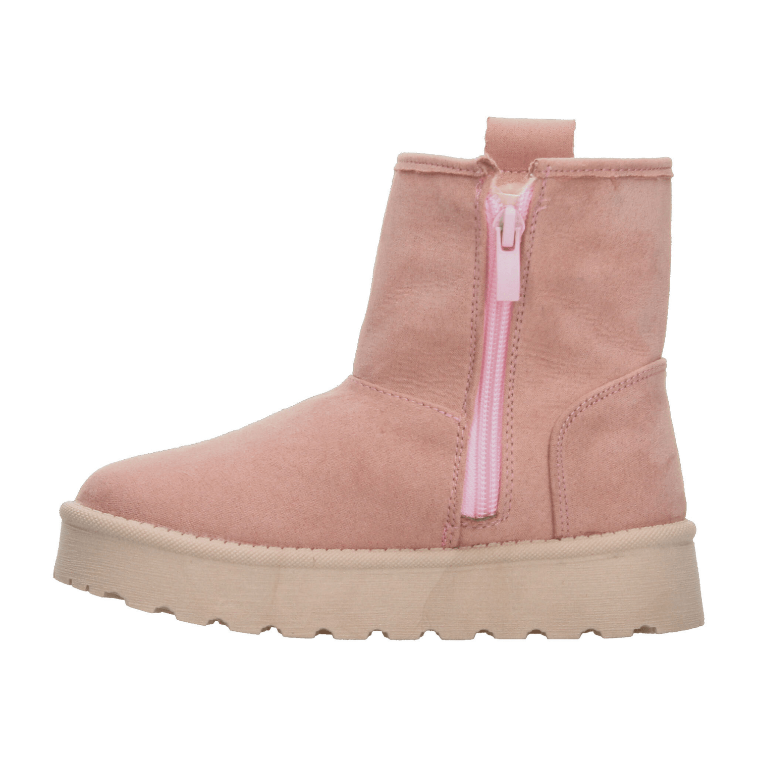 Bota Vavito Niña Casual Caliente Cómoda Rosa Infantil T15-18 — imagen 5