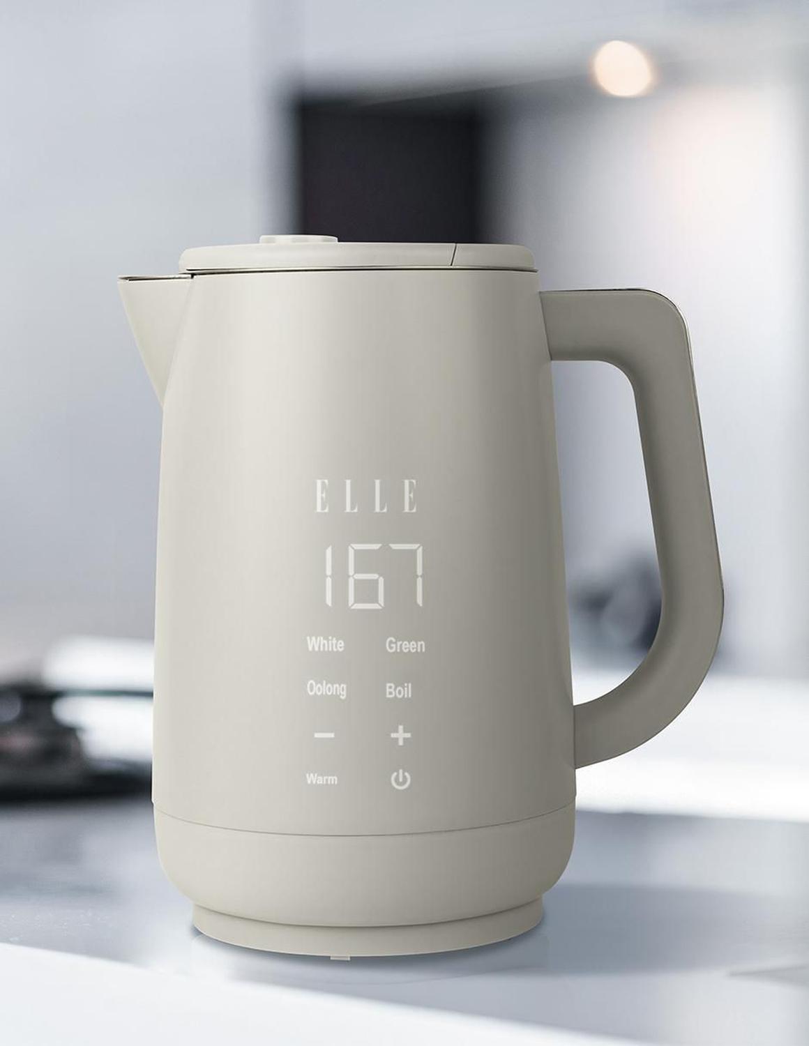 Hervidor Eléctrico Elle Digital Con Panel Táctil 1.7 L Blanco — imagen 7