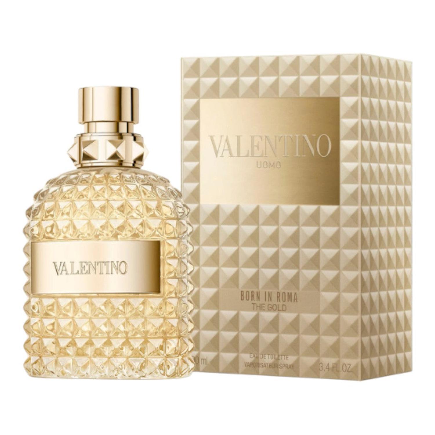 VALENTINO UOMO BORN IN ROMA THE GOLD EDT 100 ML — imagen 3