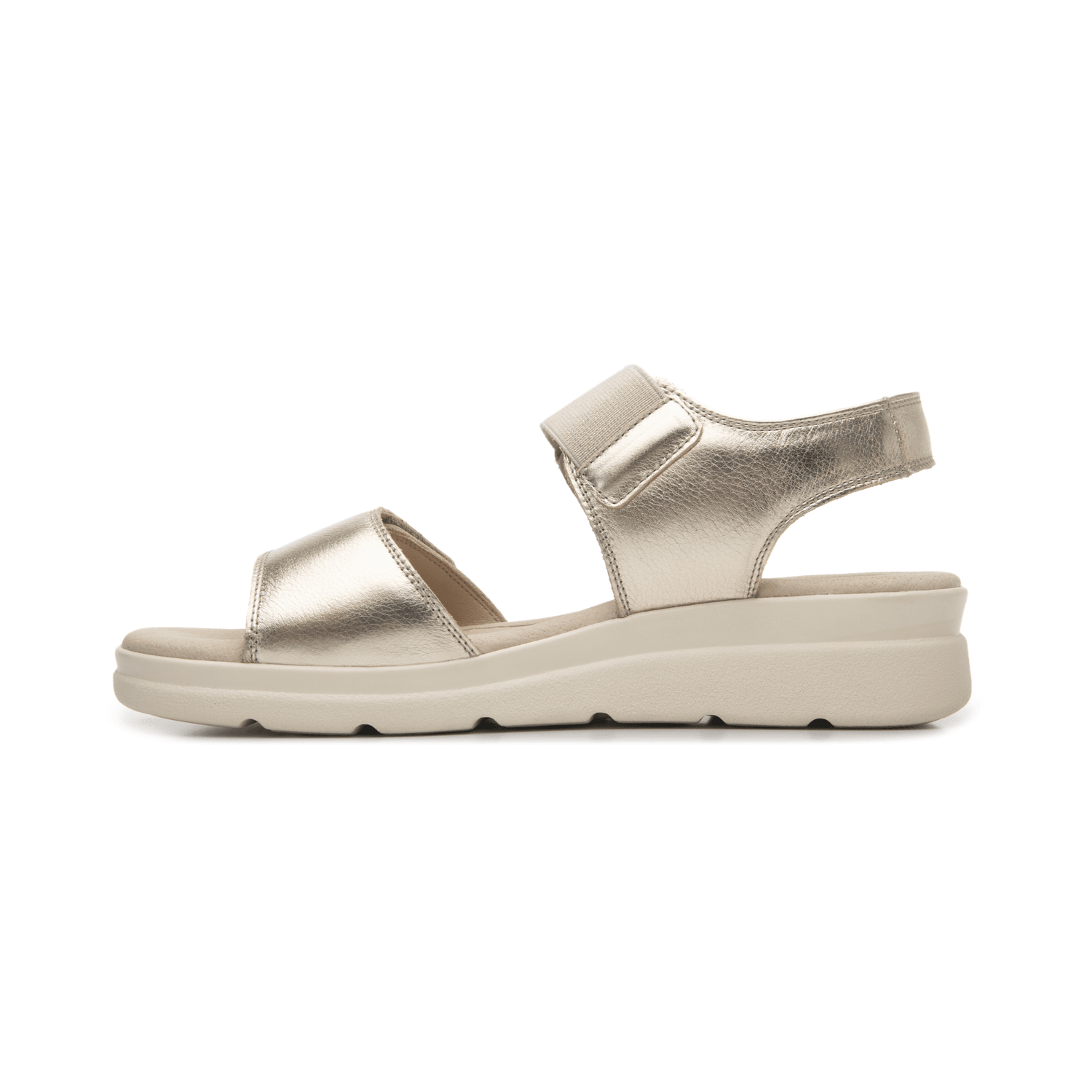 Sandalias Dama Flexi Dorado Casual Mujer — imagen 5