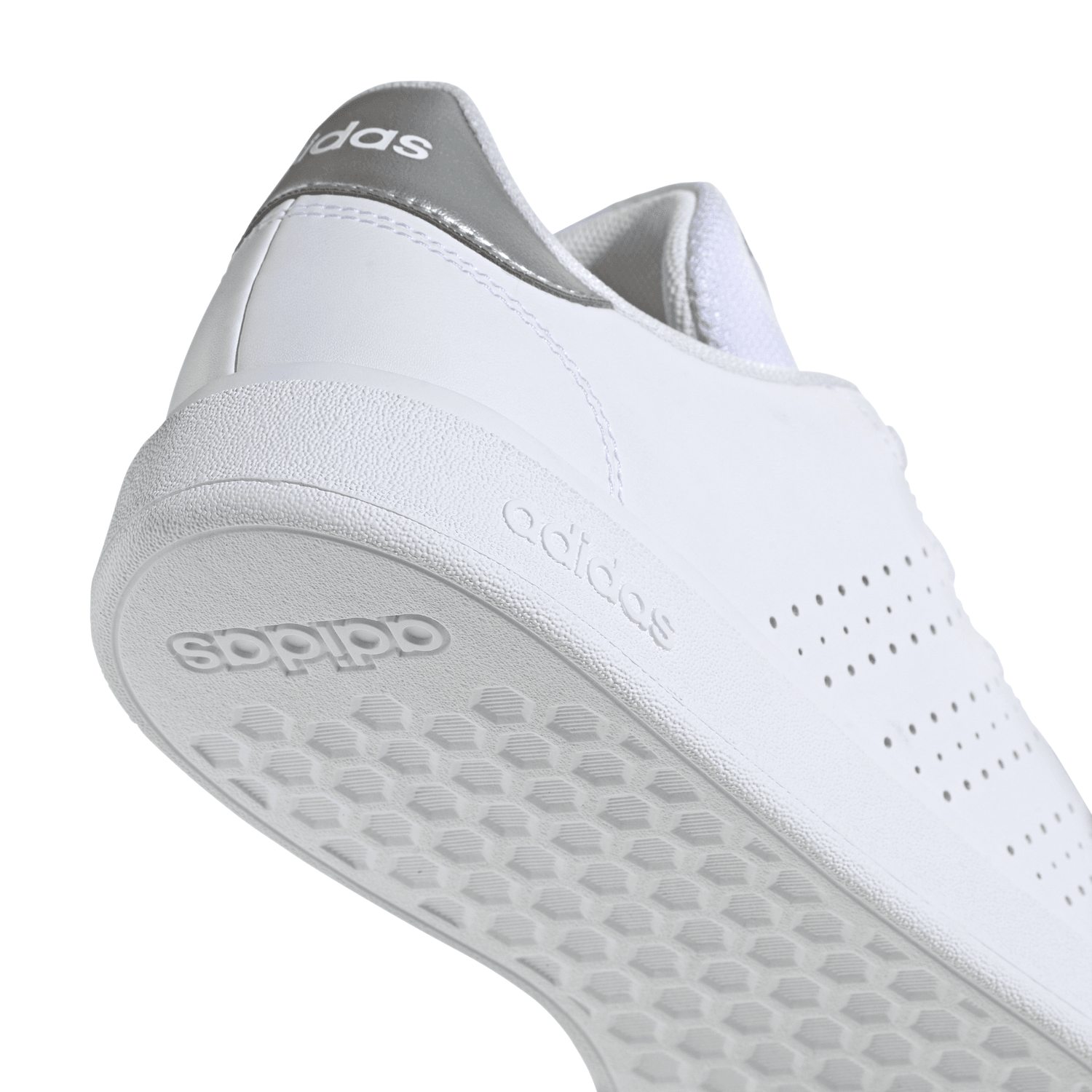 Tenis Adidas Advantage Base 2.0 Dama Casual Blanco Mujer — imagen 5