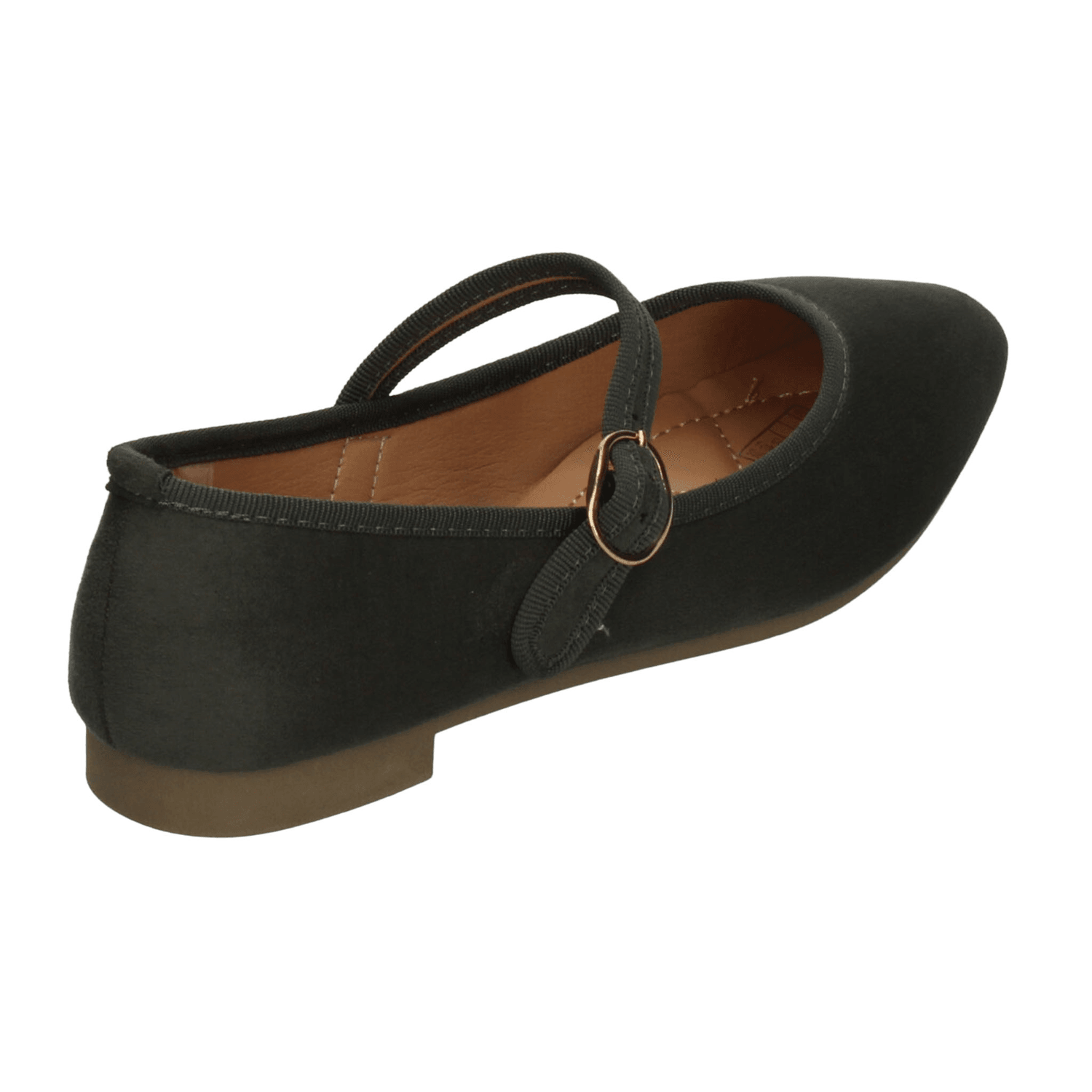 Flats Berlin Dama Olivo Casual Mary Jane Mujer — imagen 4