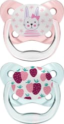 2 Chupones Para Bebé Dr Browns Prevent Etapa 1 0-6 M Color Rosa Período De Edad 0 A 6 Meses
