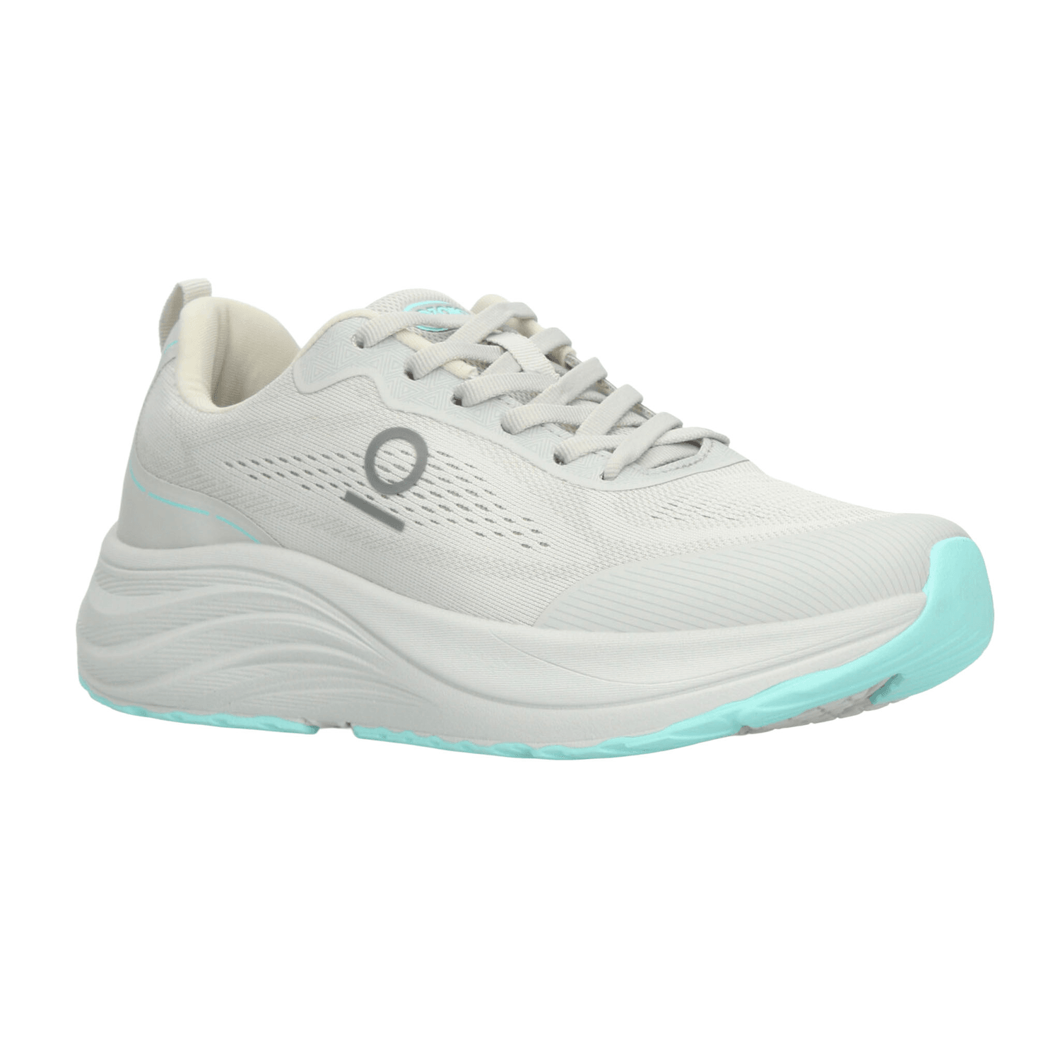 Tenis Ozono Dama Gris Deportivo Running Cintas Mujer — imagen 3