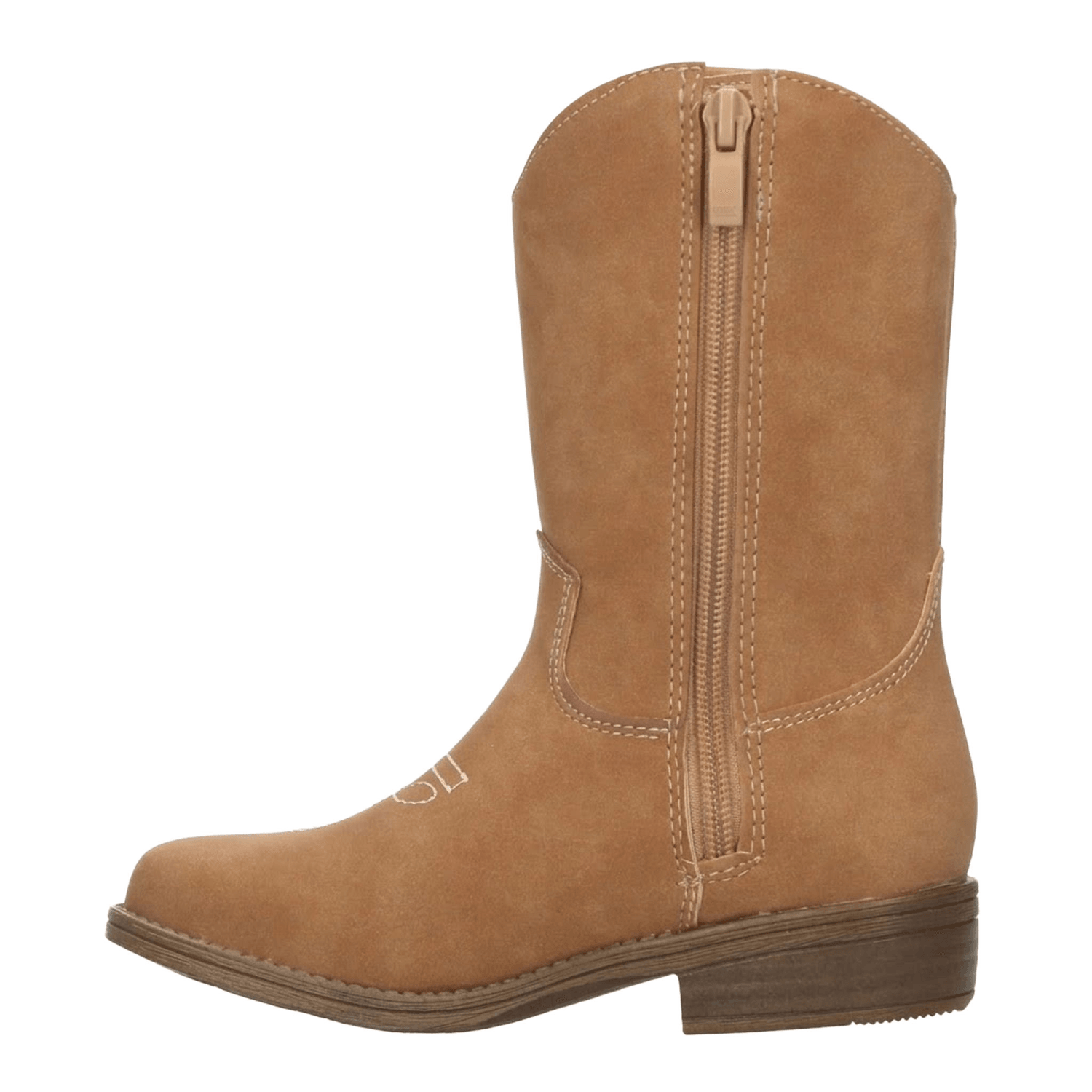 Bota Vavito Niña Camel Vaquera Casual Cierre Infantil T18-22 — imagen 6