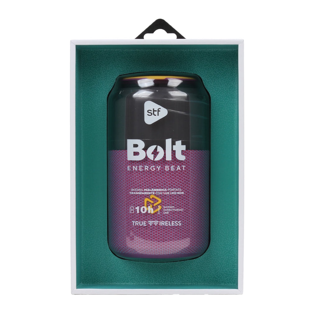Bocina Portatil Bolt STF 5W 10hrs Uso Funcion Tws Proteccion IPX3 Rosa — imagen 13