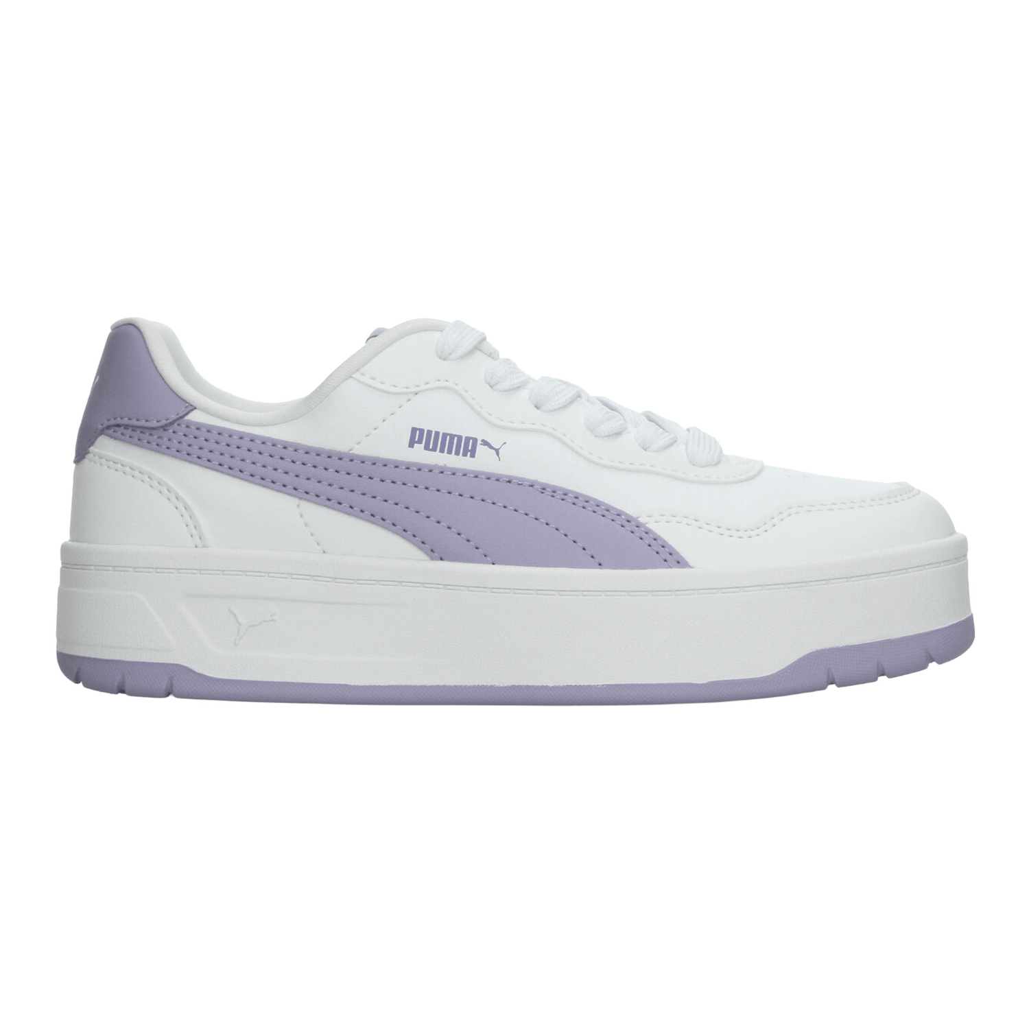 Tenis Puma Court Lally Skye Dama Casual Plataforma Blanco Mujer — imagen 1