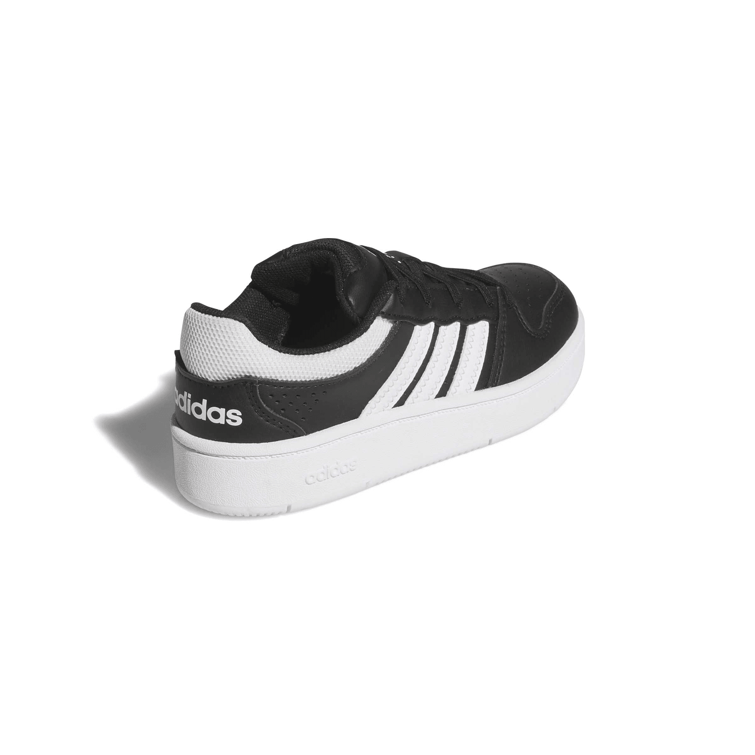 Tenis Adidas Hoops Classic Niño Casual Negro Infantil T16-21 — imagen 3