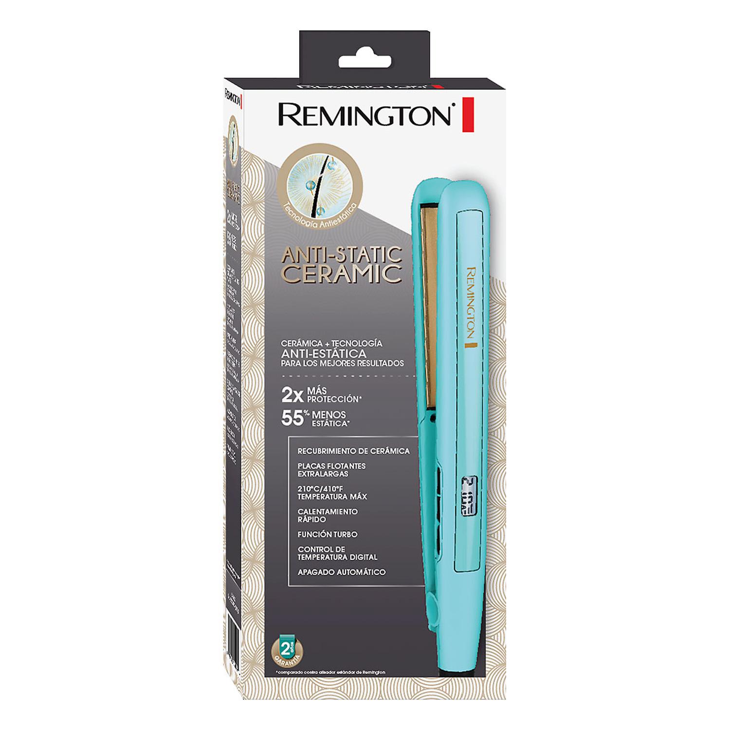 Plancha Alisadora Remington Con Cerámica Y Antiestática S5500 — imagen 2