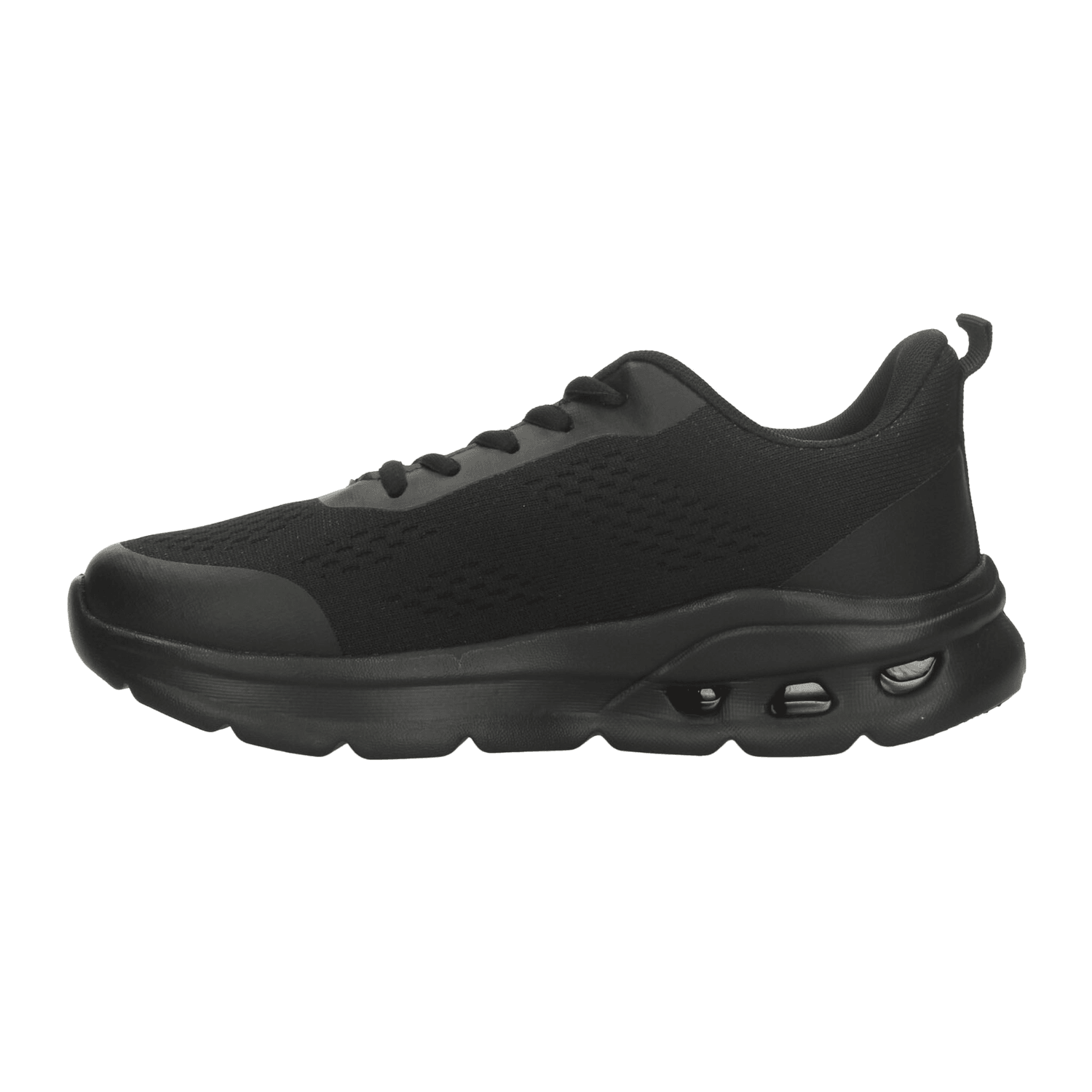 Tenis Berlin Dama Deportivo Cintas Cómodo Negro Mujer — imagen 5