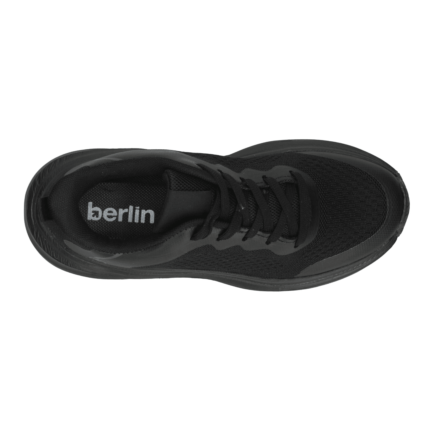 Tenis Berlin Dama Negro Deportivo Cintas Mujer — imagen 9