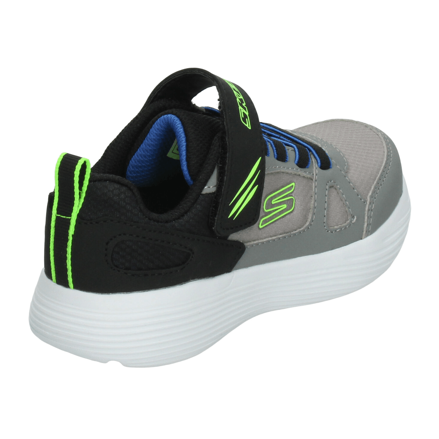 Tenis Niño Skechers Go Run Gris Deportivo Infantil T17-22 — imagen 4