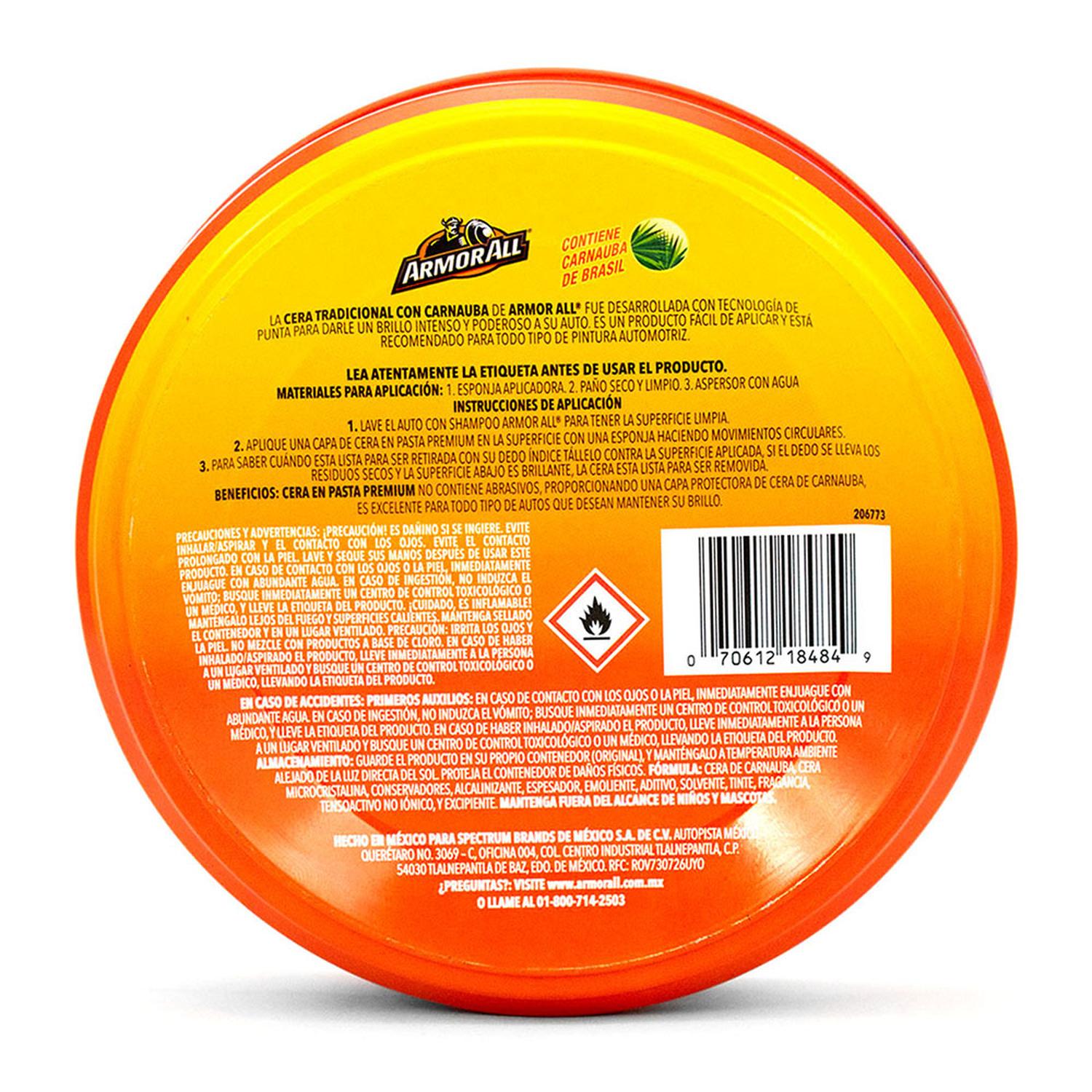 Cera Premium Armor All para Carrocería Ultra Brillo 200g — imagen 2