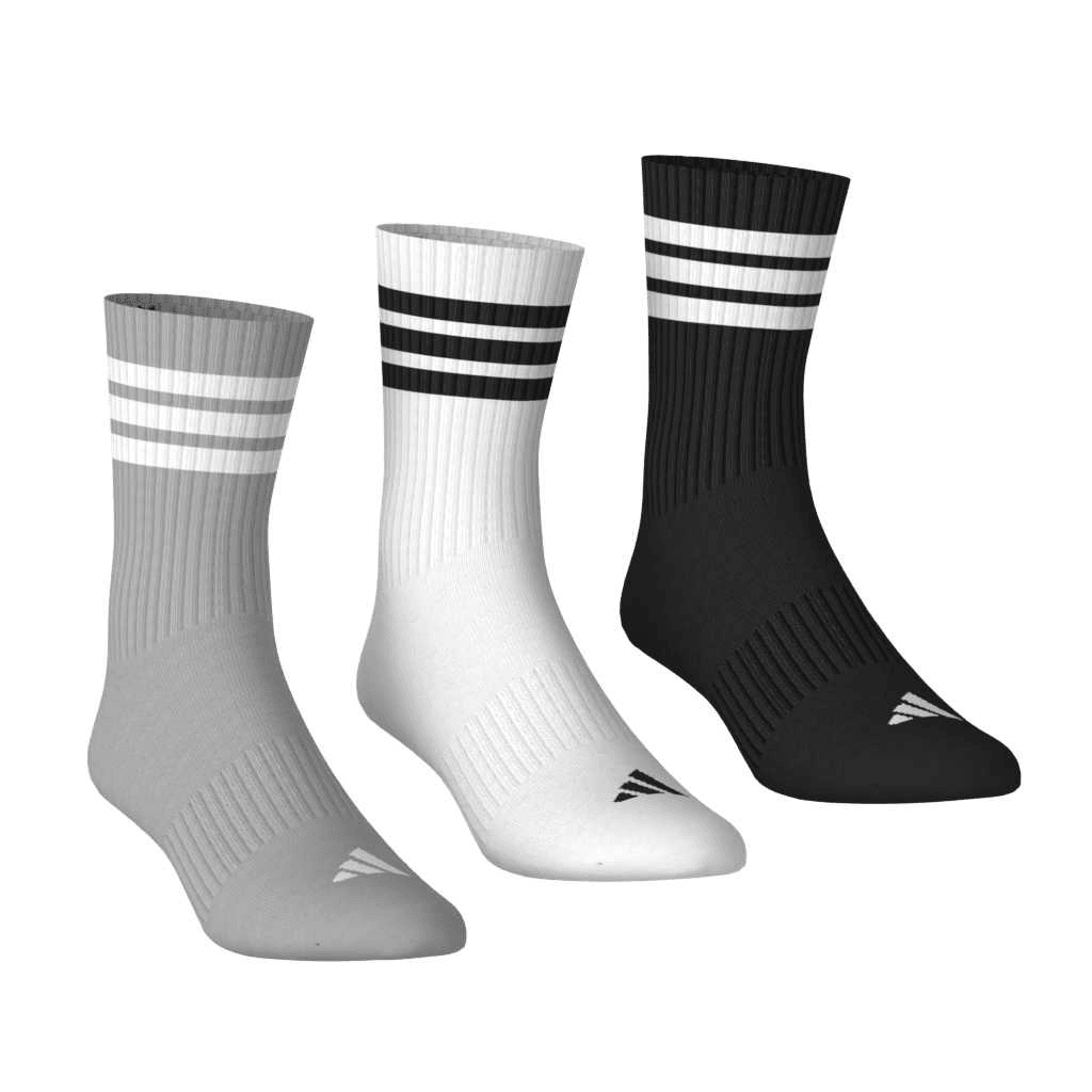 Calcetas Adidas Unisex 3 Pares Acolchados Largos Multicolor — imagen 14