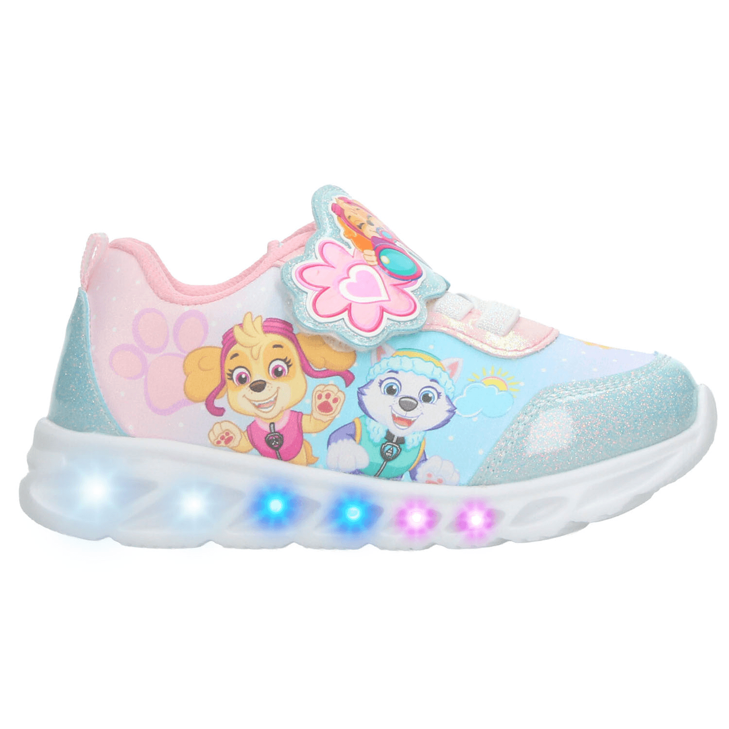 Tenis Nickelodeon Paw Patrol Niña Casual Luz Led Azul Infantil T18-22 — imagen 1