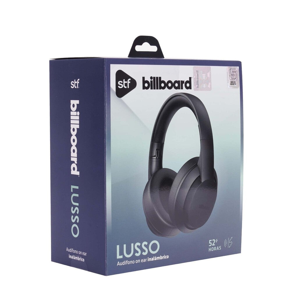 Audifonos Inalambricos On Ear Lusso STF - Billboard 52hrs Uso Negro — imagen 7