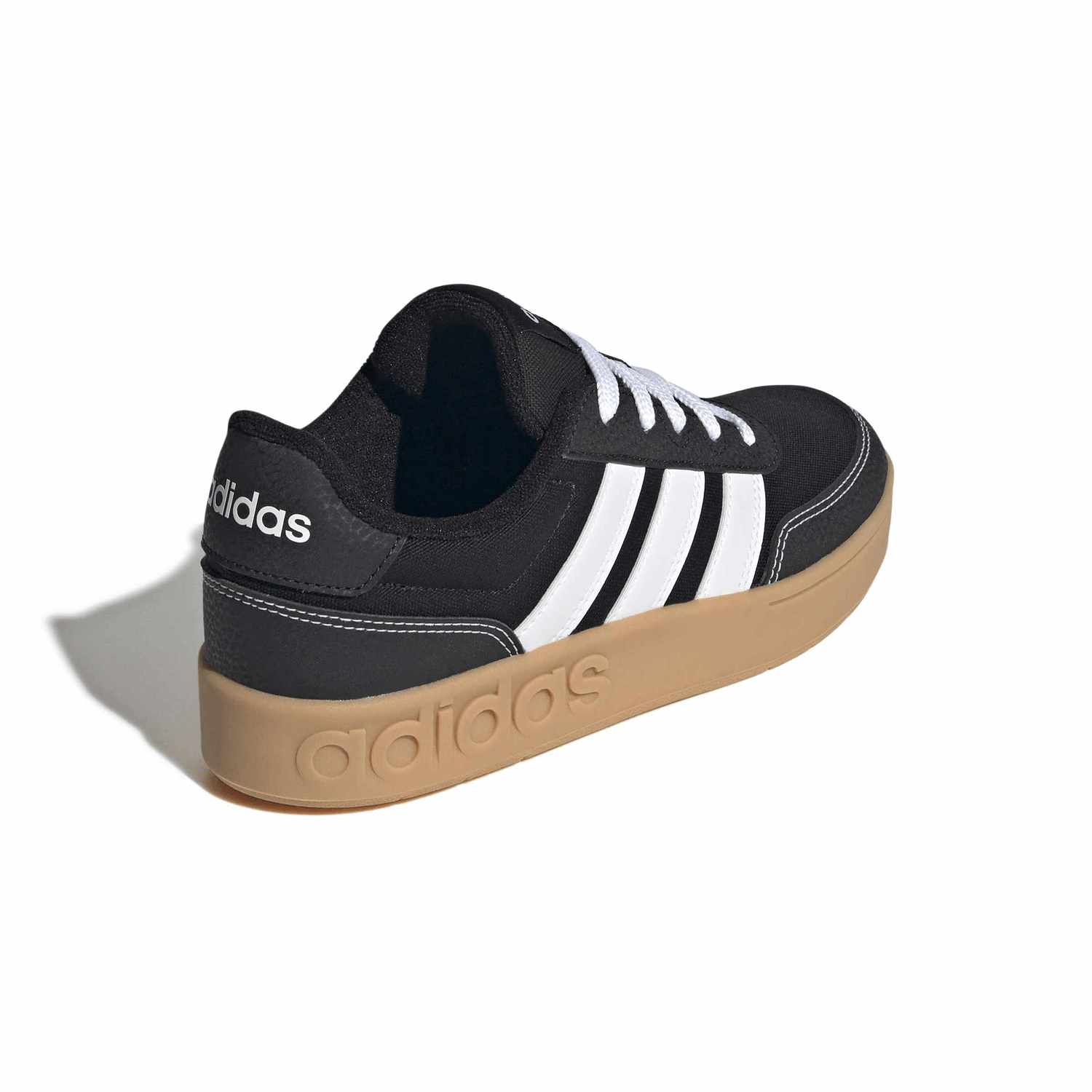Tenis Adidas Breakbase Niño Casual Negro Infantil T22-27 — imagen 3