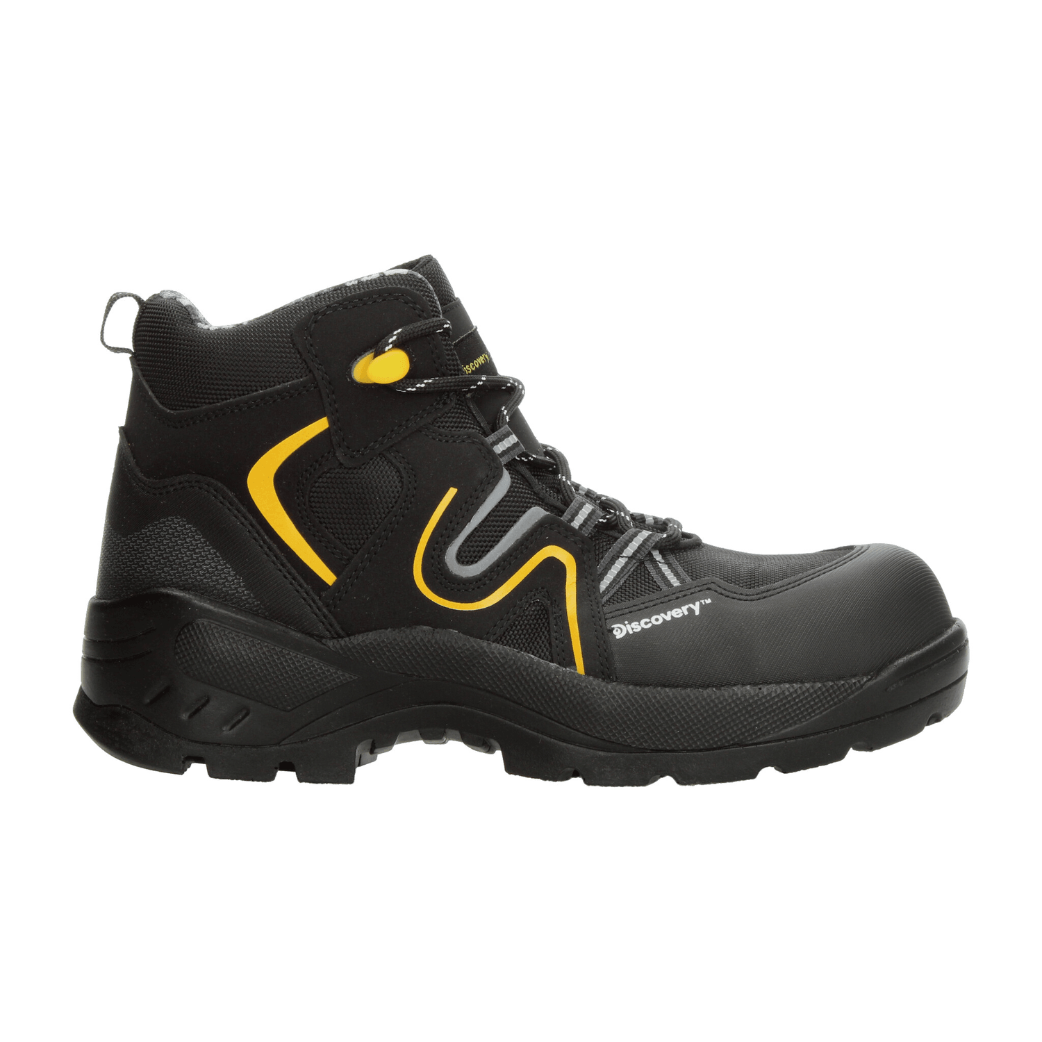 Bota Industrial Discovery Hombre Industrial Negro Caballero — imagen 1