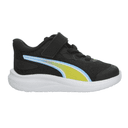 Tenis Puma Skycrocket 2 Niño Deportivo Cómodo Negro Infantil T11-16