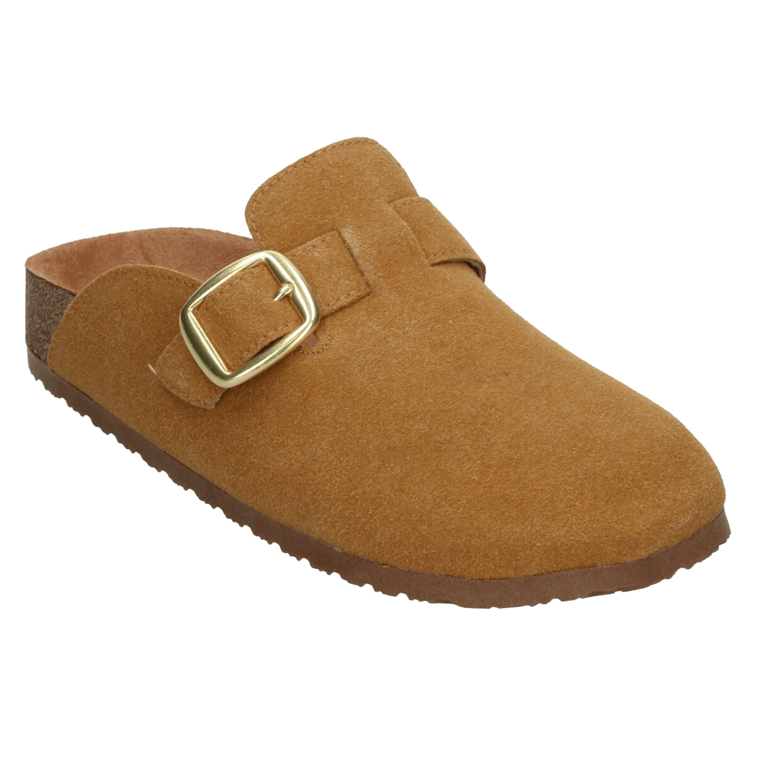 Zueco Beira Rio Dama Camel Casual Destalonado Mujer — imagen 5