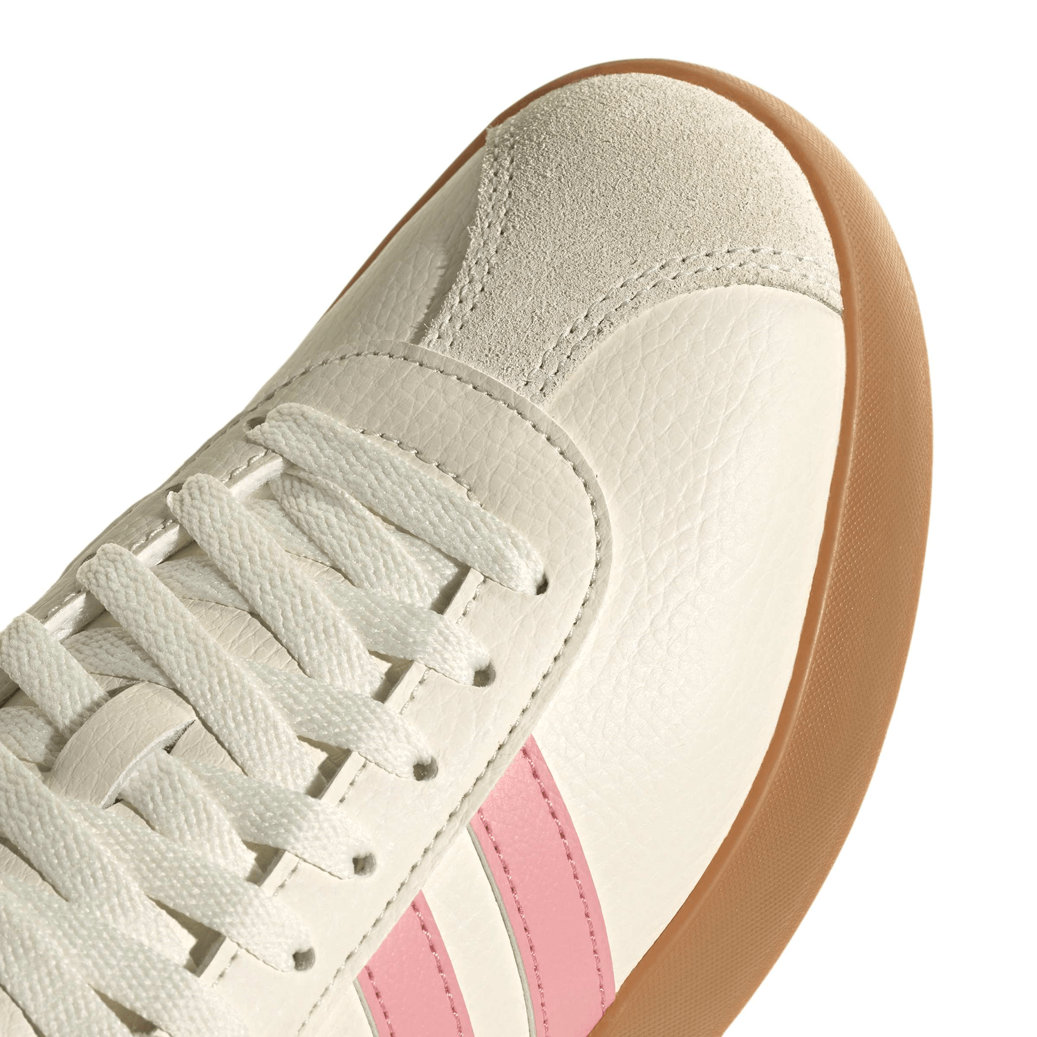 Tenis Adidas VL Court 3.0 Dama Casual Cintas Off White Mujer — imagen 5