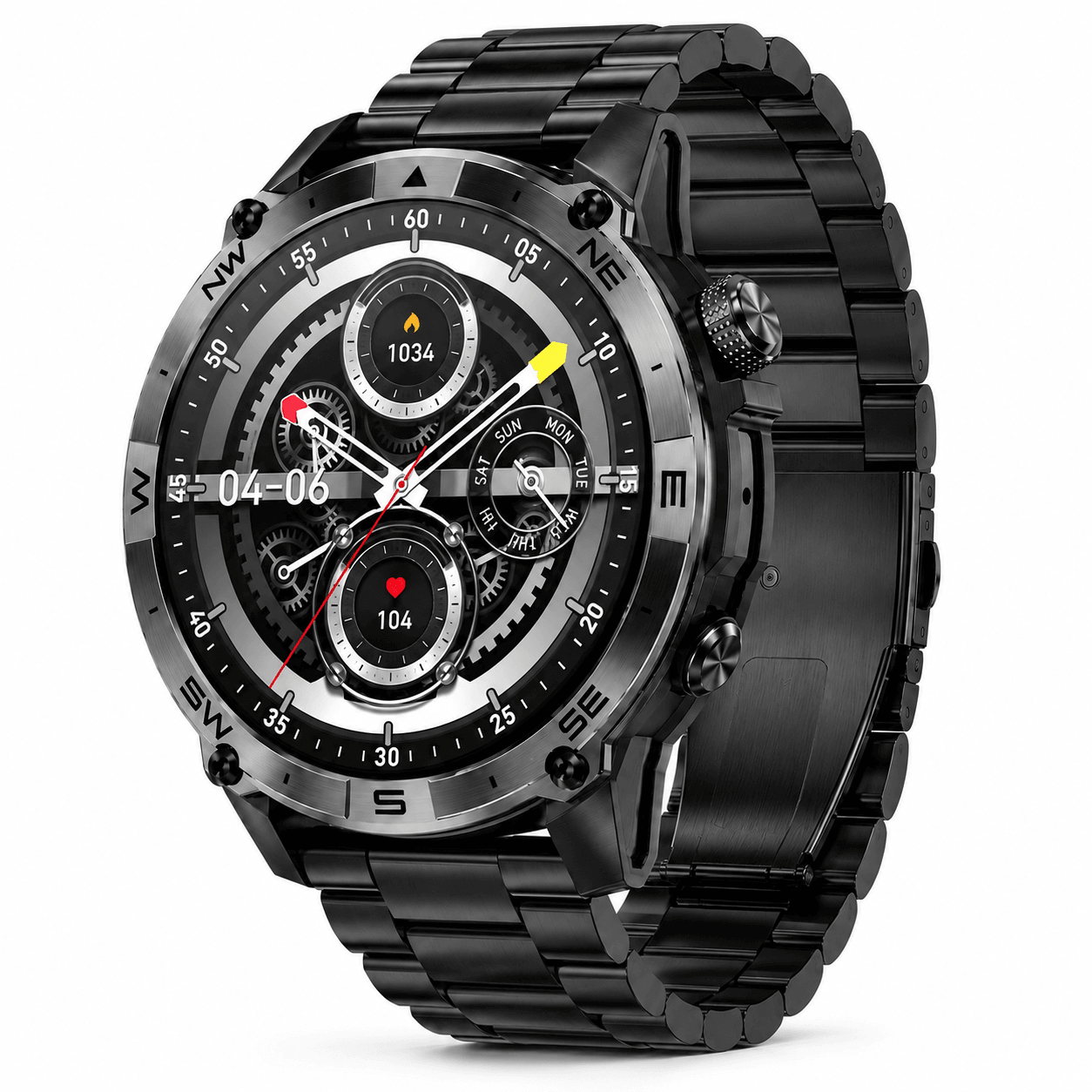 SMARTWACTH G-TIDE R6 PRO (NEGRO) + AUDIFONOS G-TIDE EG22 — imagen 3