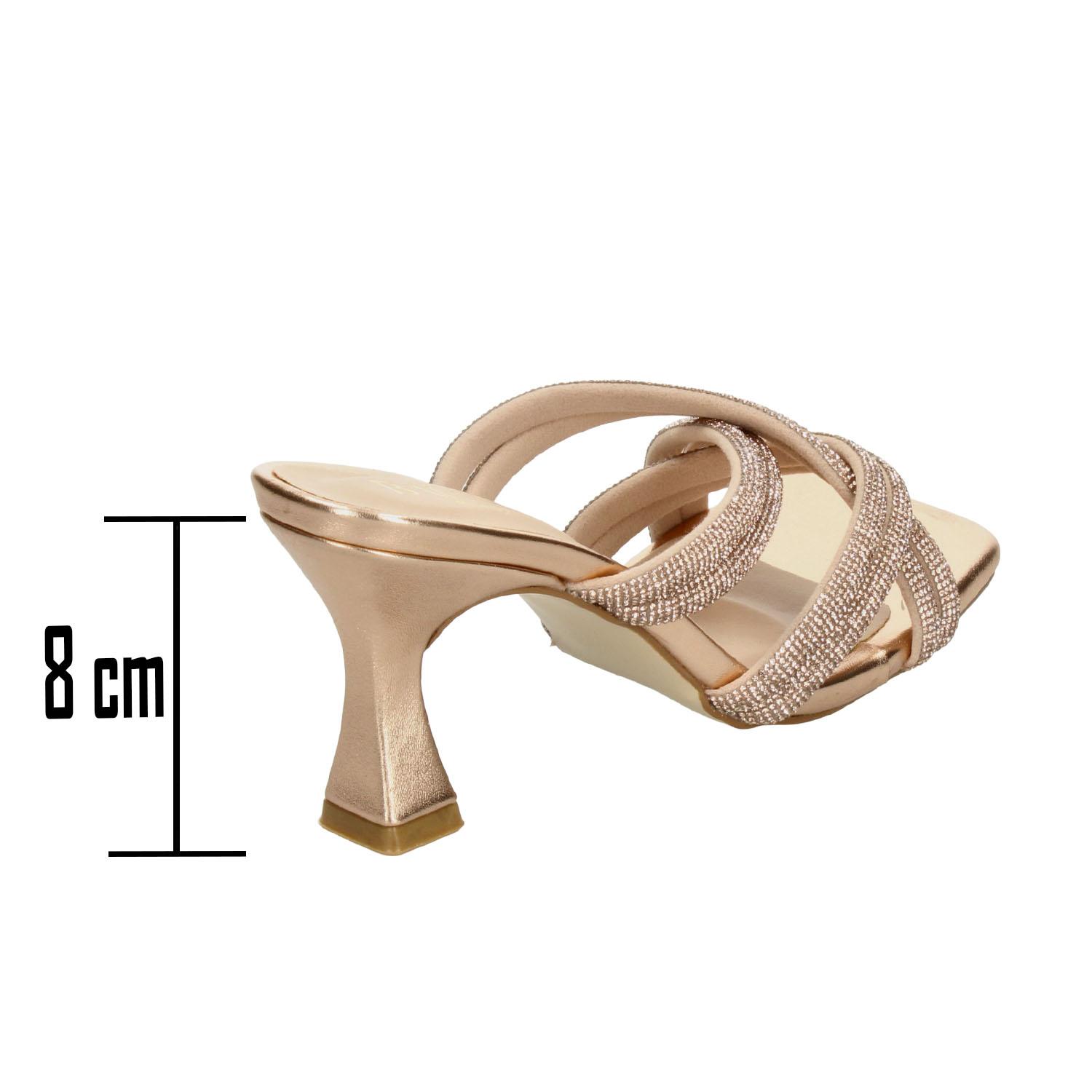 Sandalias Balleé Dama Fiesta Rose Gold Mujer — imagen 3