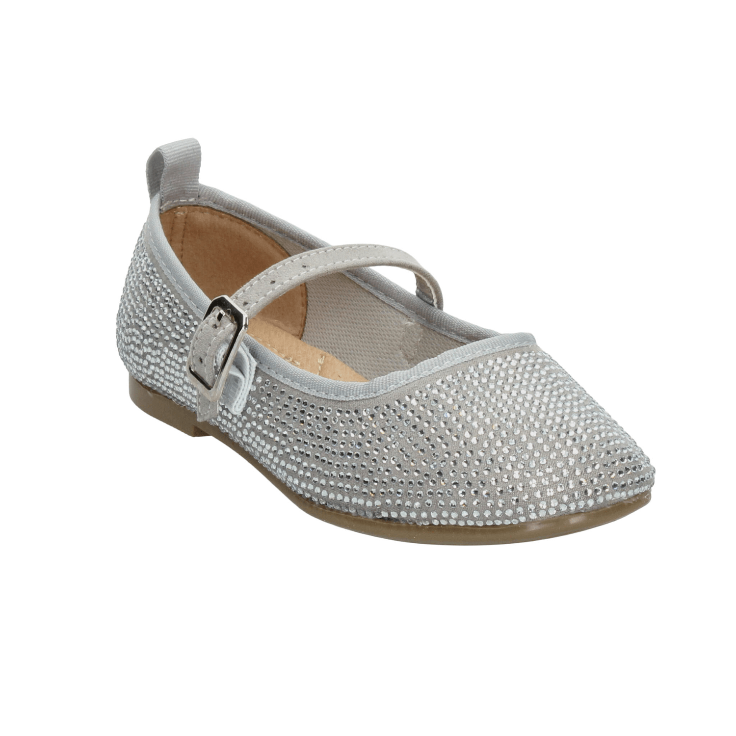 Zapato Vavito Niña Casual Brillos Plateado Juvenil T22-26 — imagen 4